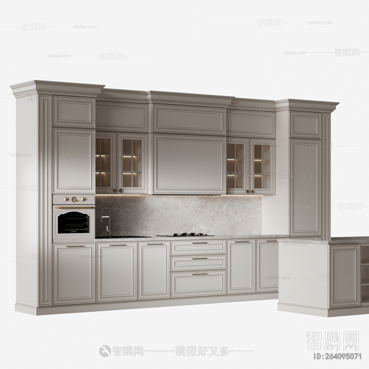 European Style Kitchen Cabinet