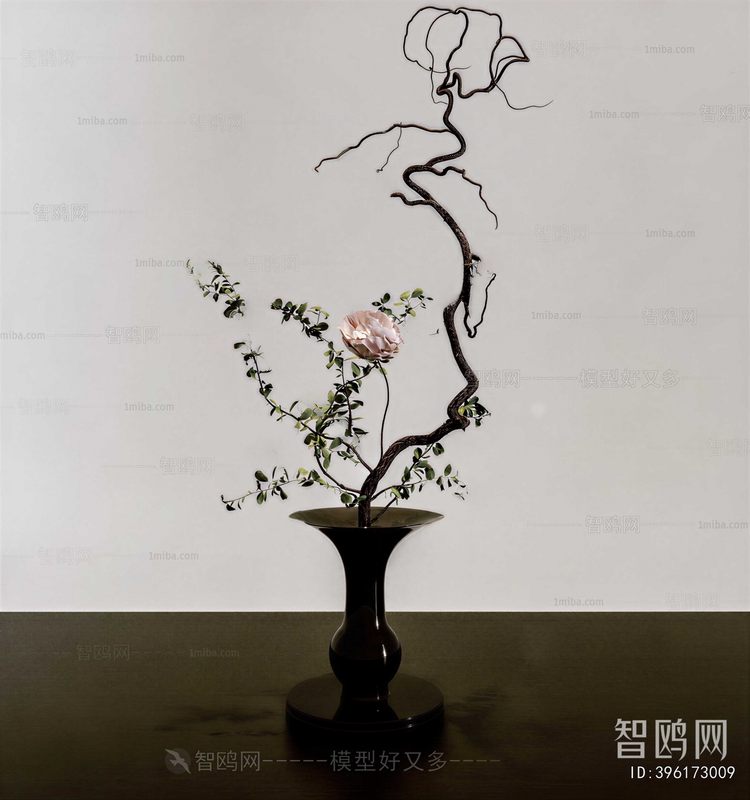 New Chinese Style Flower Arrangement