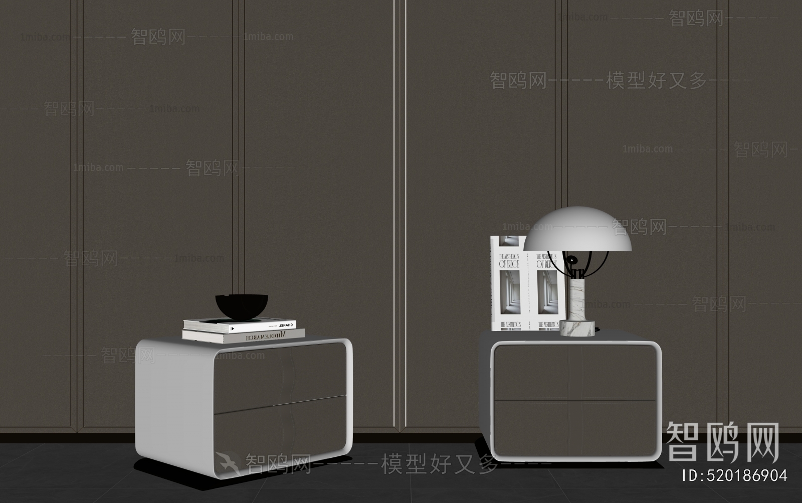 Modern Bedside Cupboard