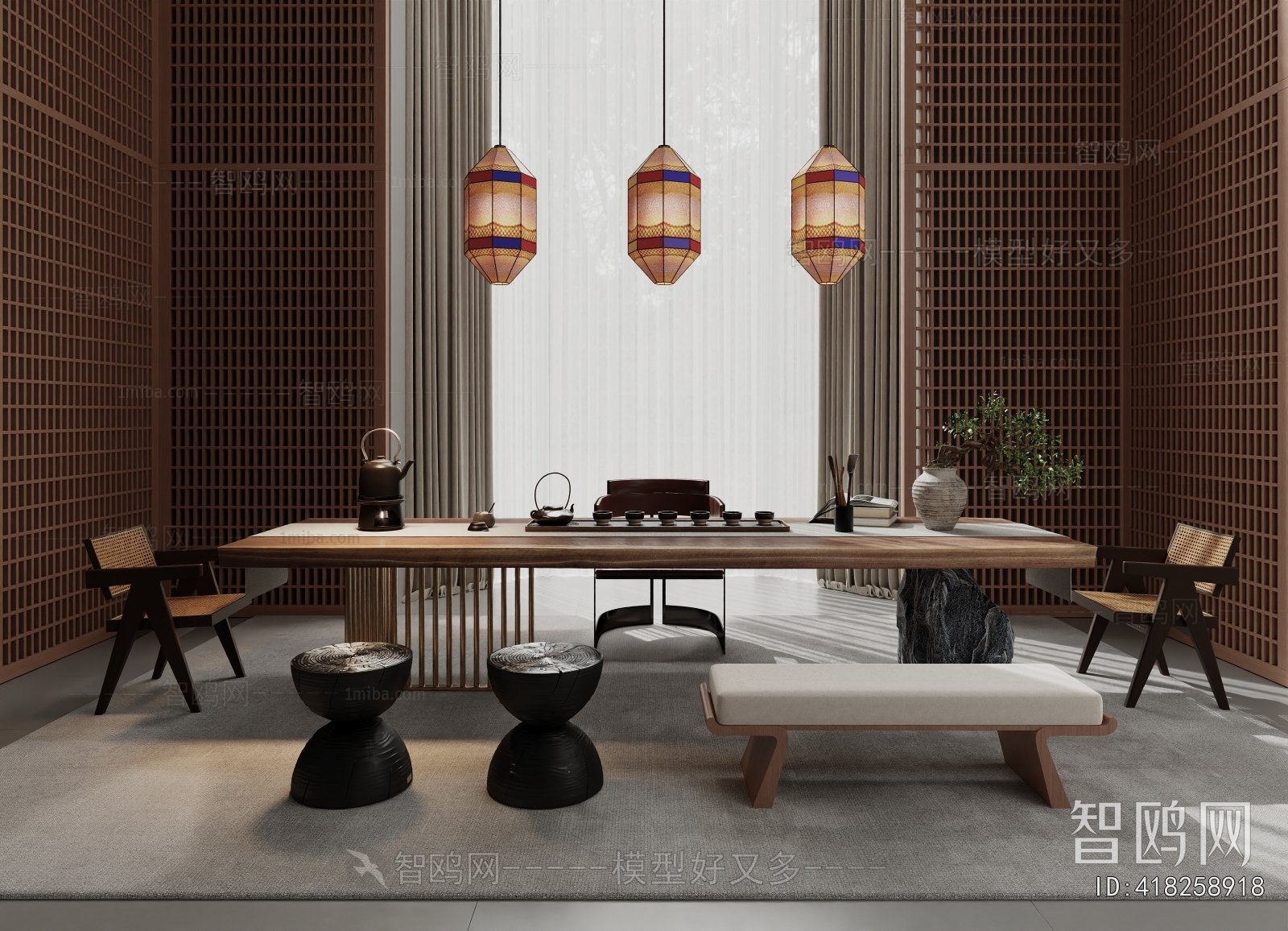 New Chinese Style Tea Tables And Chairs