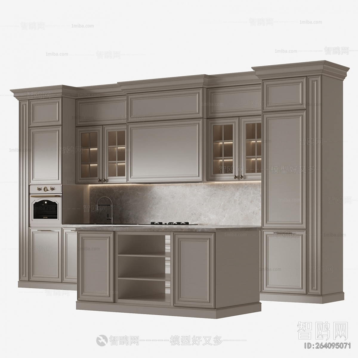 European Style Kitchen Cabinet