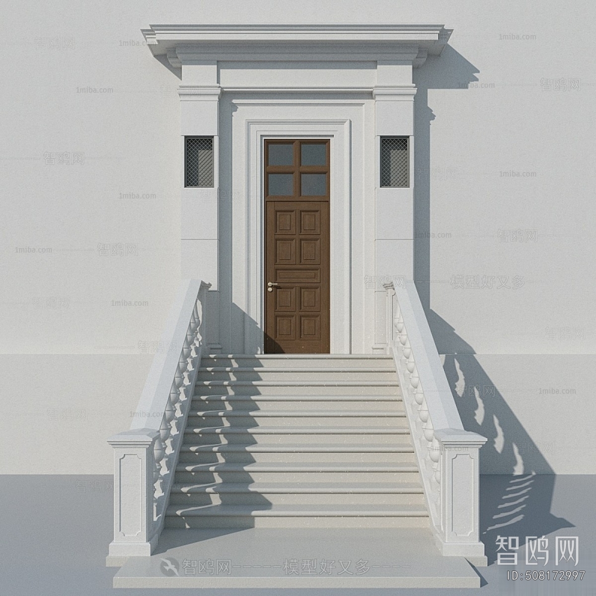 Simple European Style Building Component