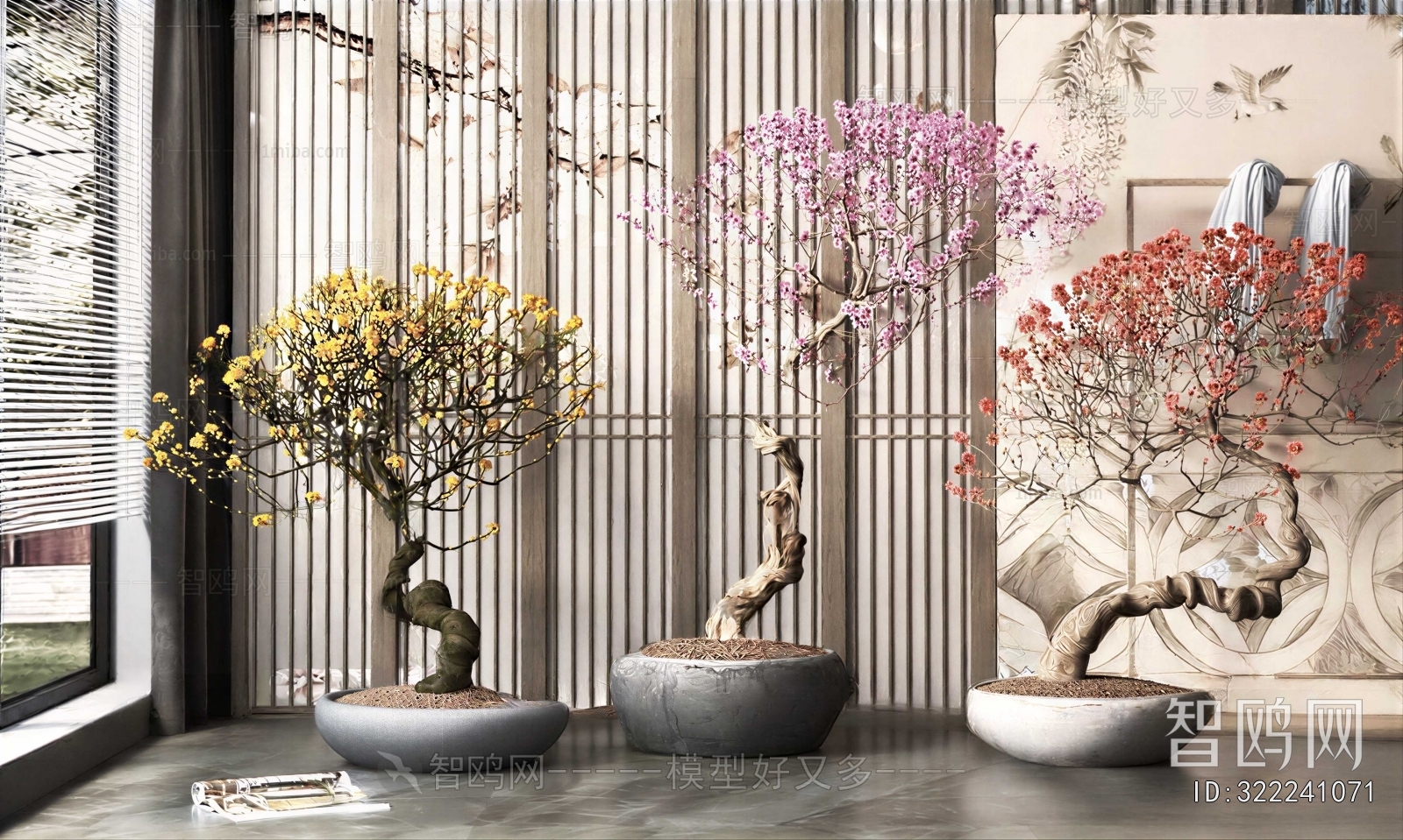 New Chinese Style Bonsai