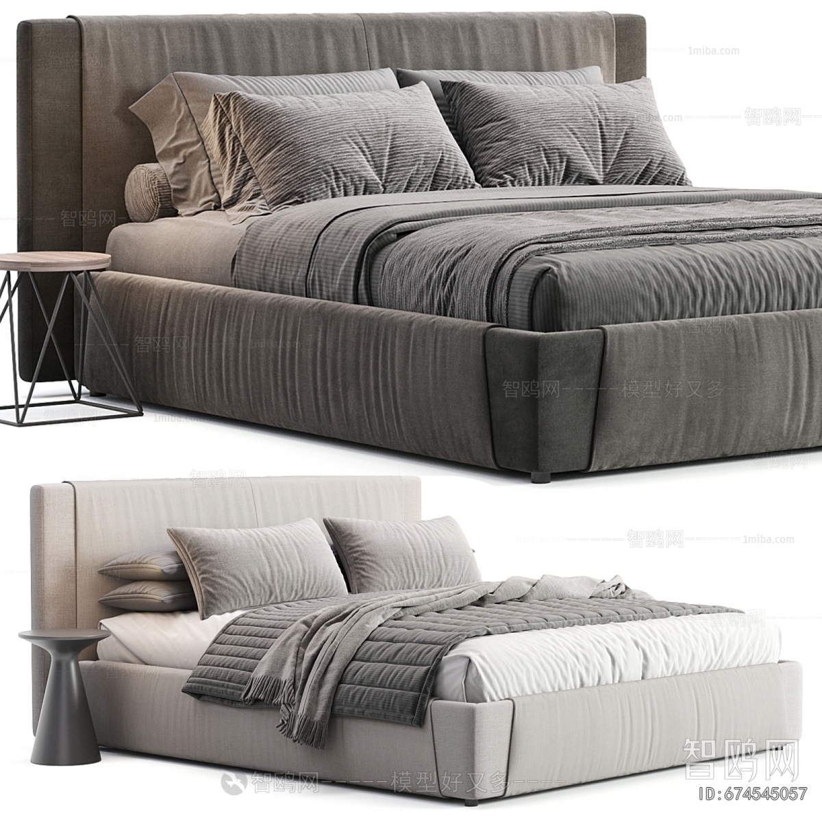 Modern Double Bed
