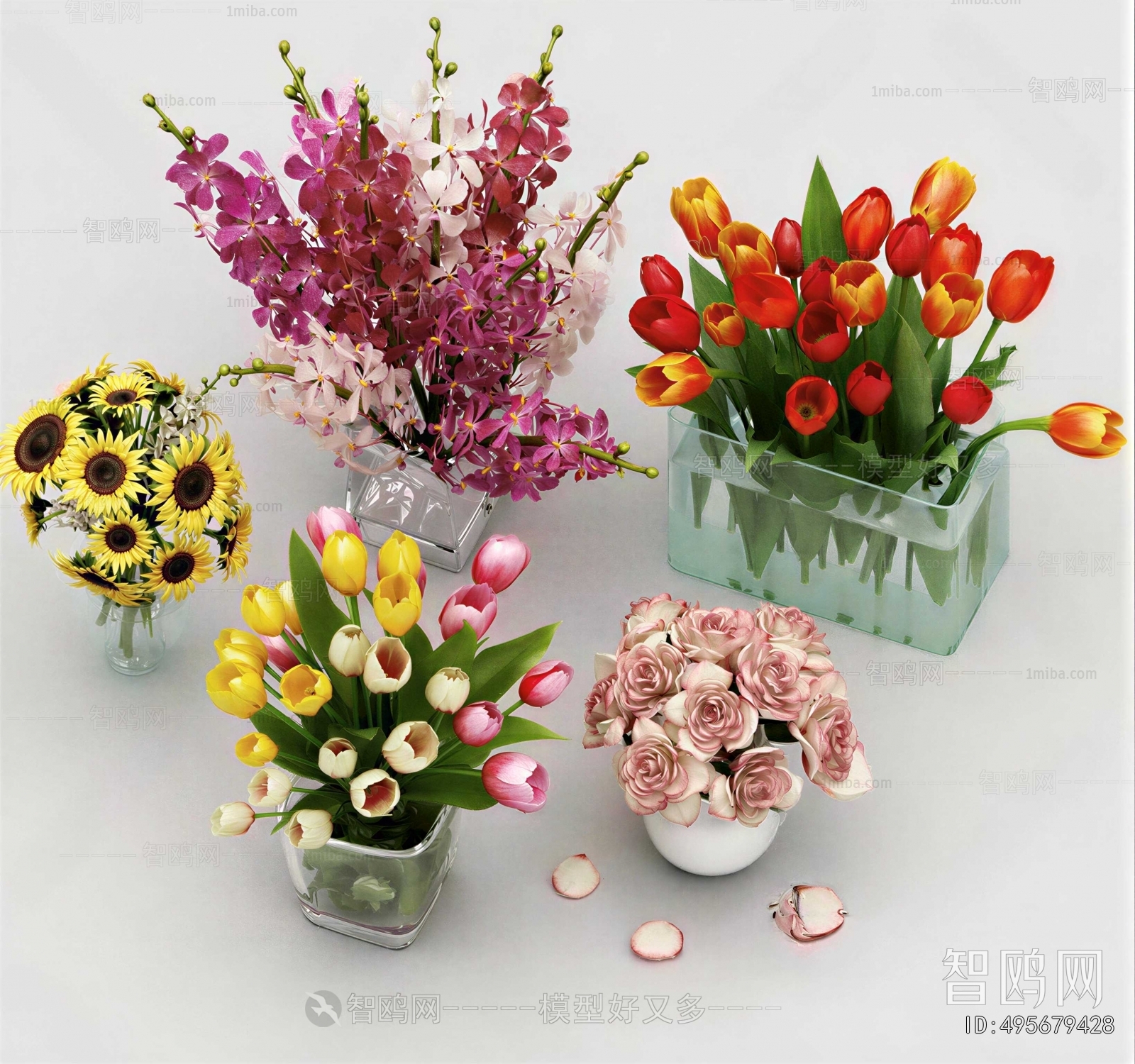 Modern Flower Arrangement