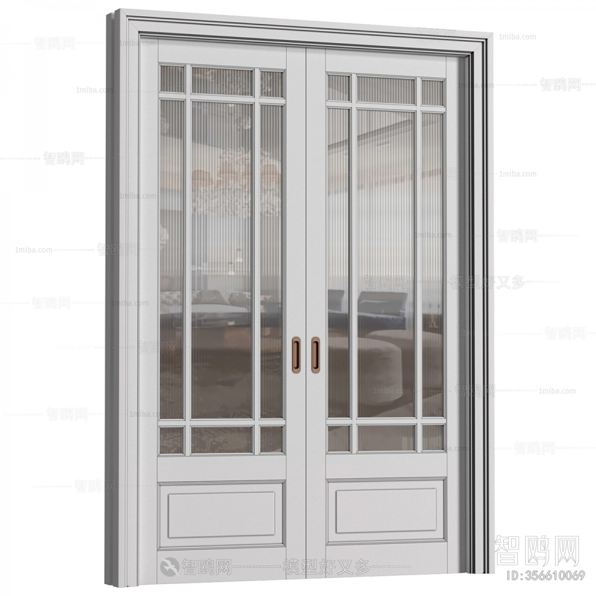 Modern Double Door