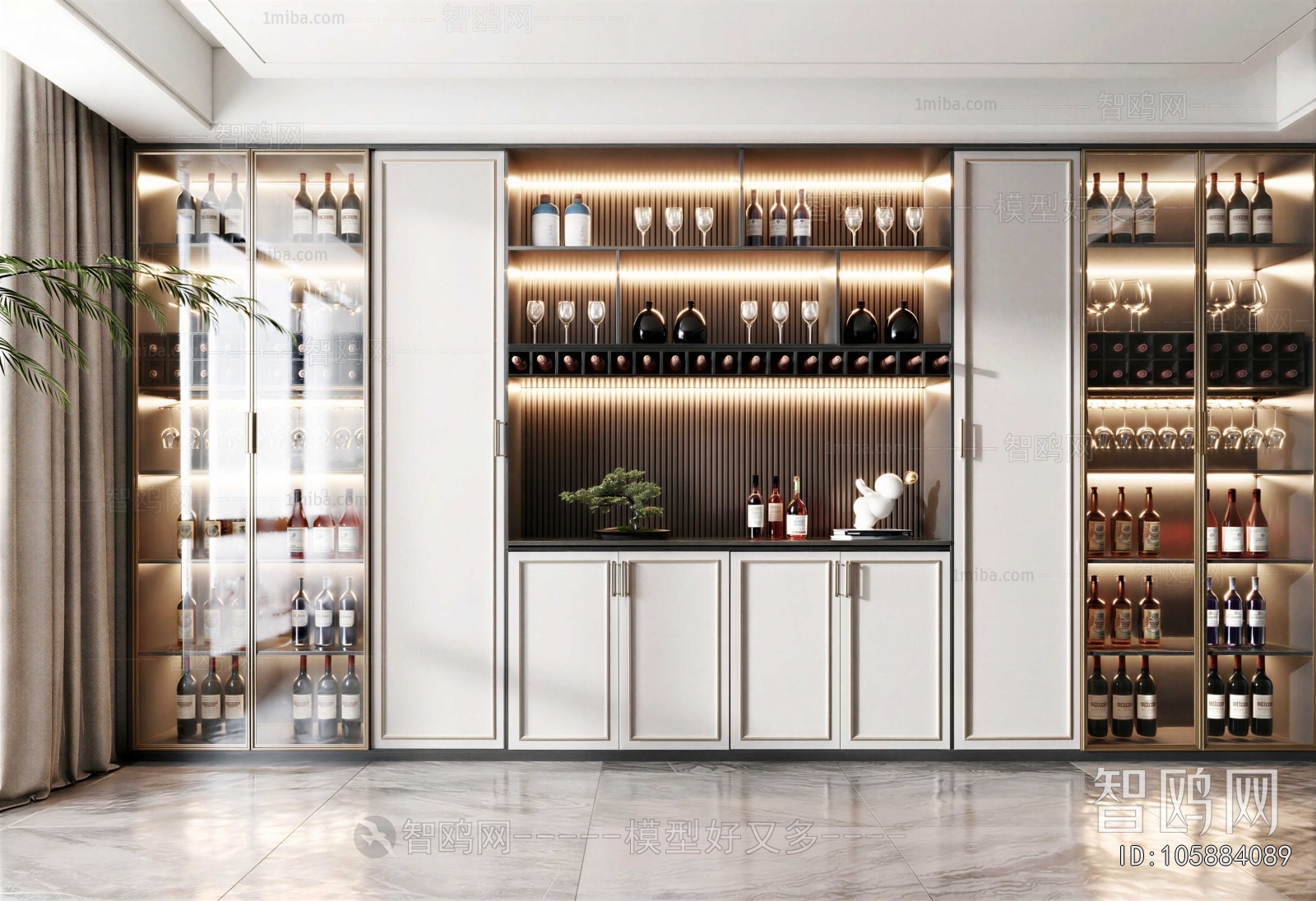 Modern Wine Cabinet