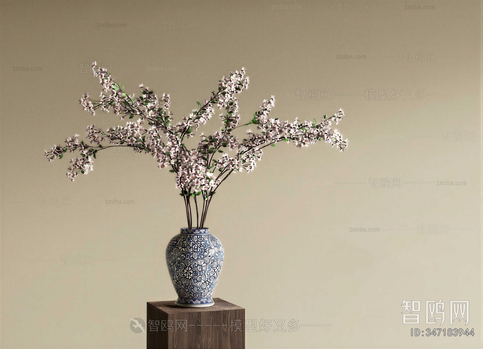 New Chinese Style Flower Arrangement