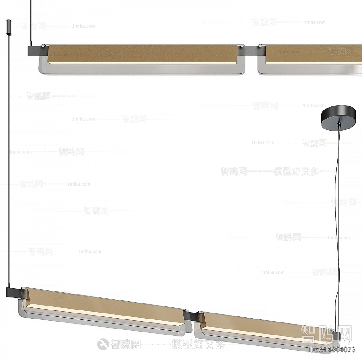 Modern Long Chandelier