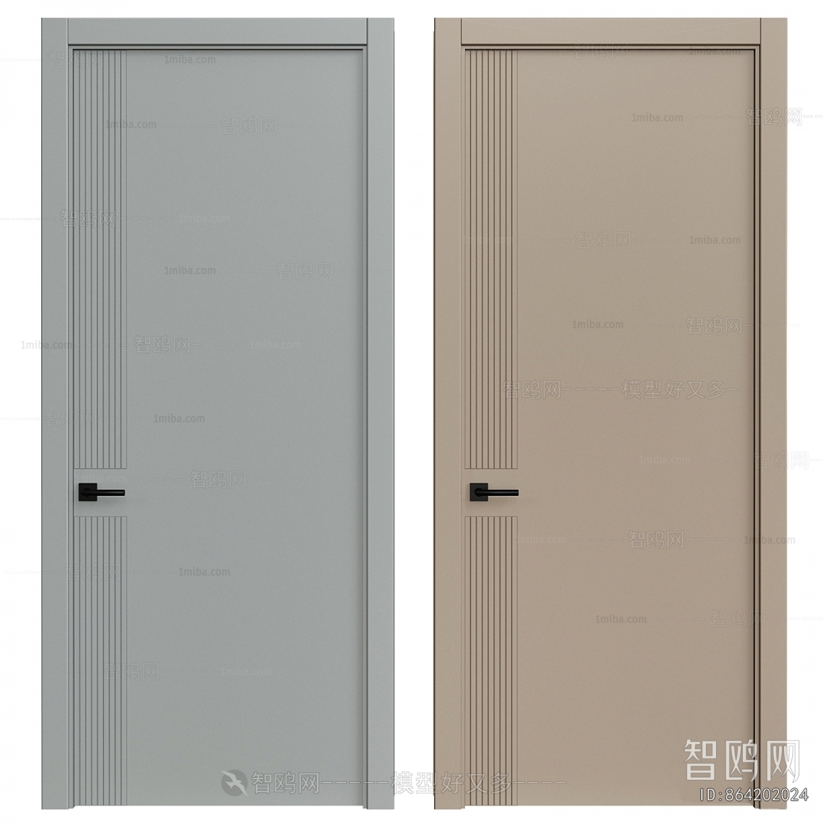 Modern Single Door