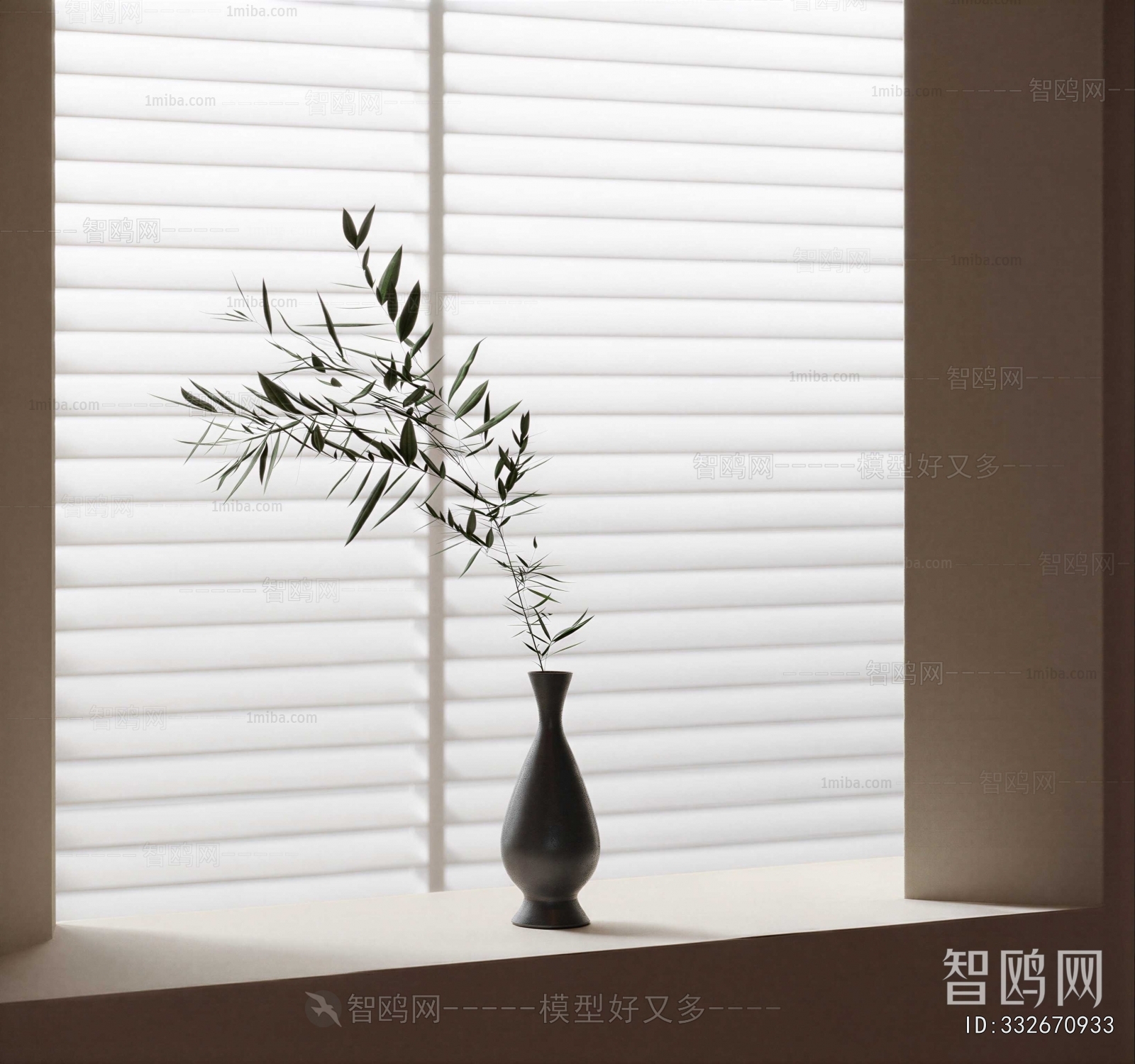 Modern Aquatic Green Plant