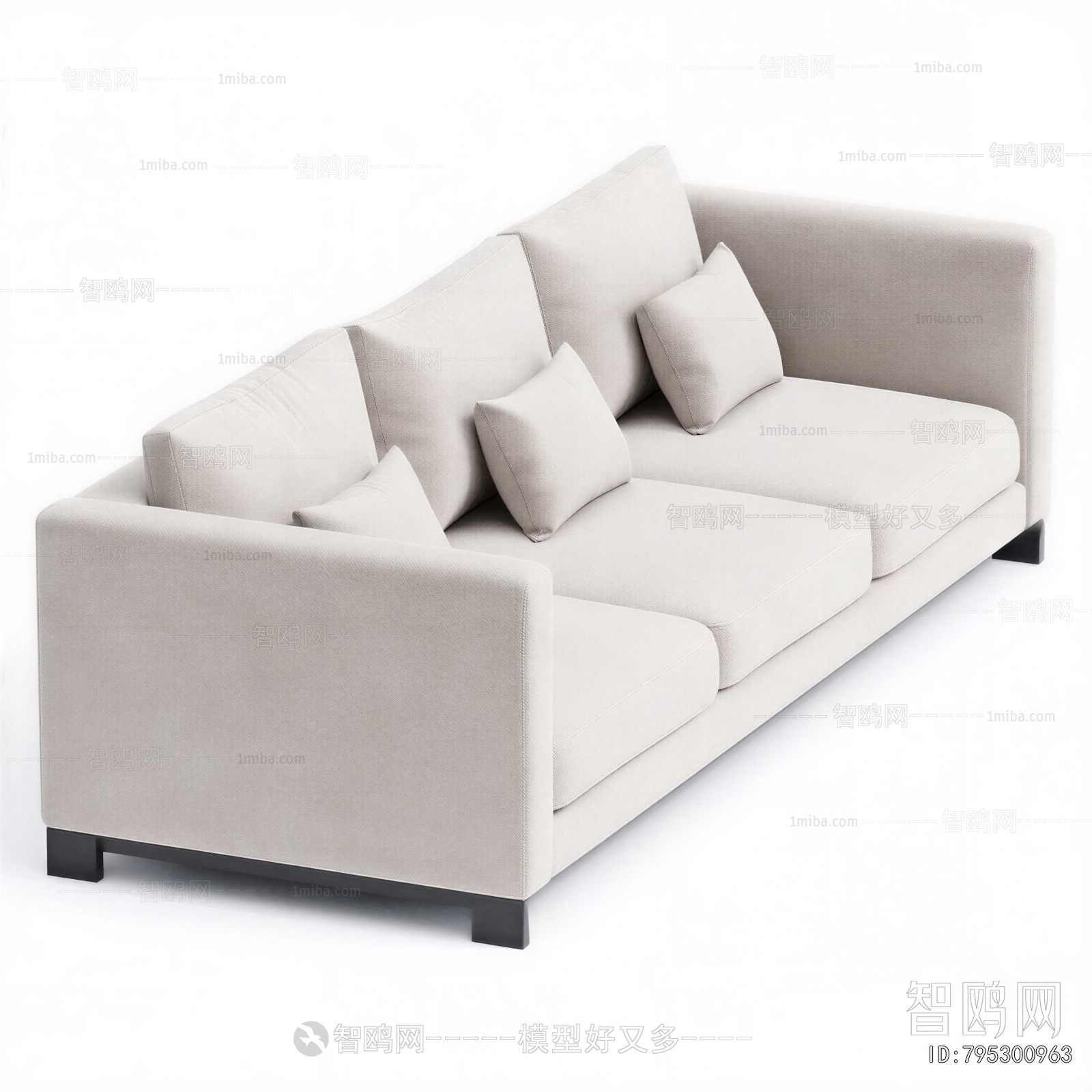 Modern Three-seat Sofa