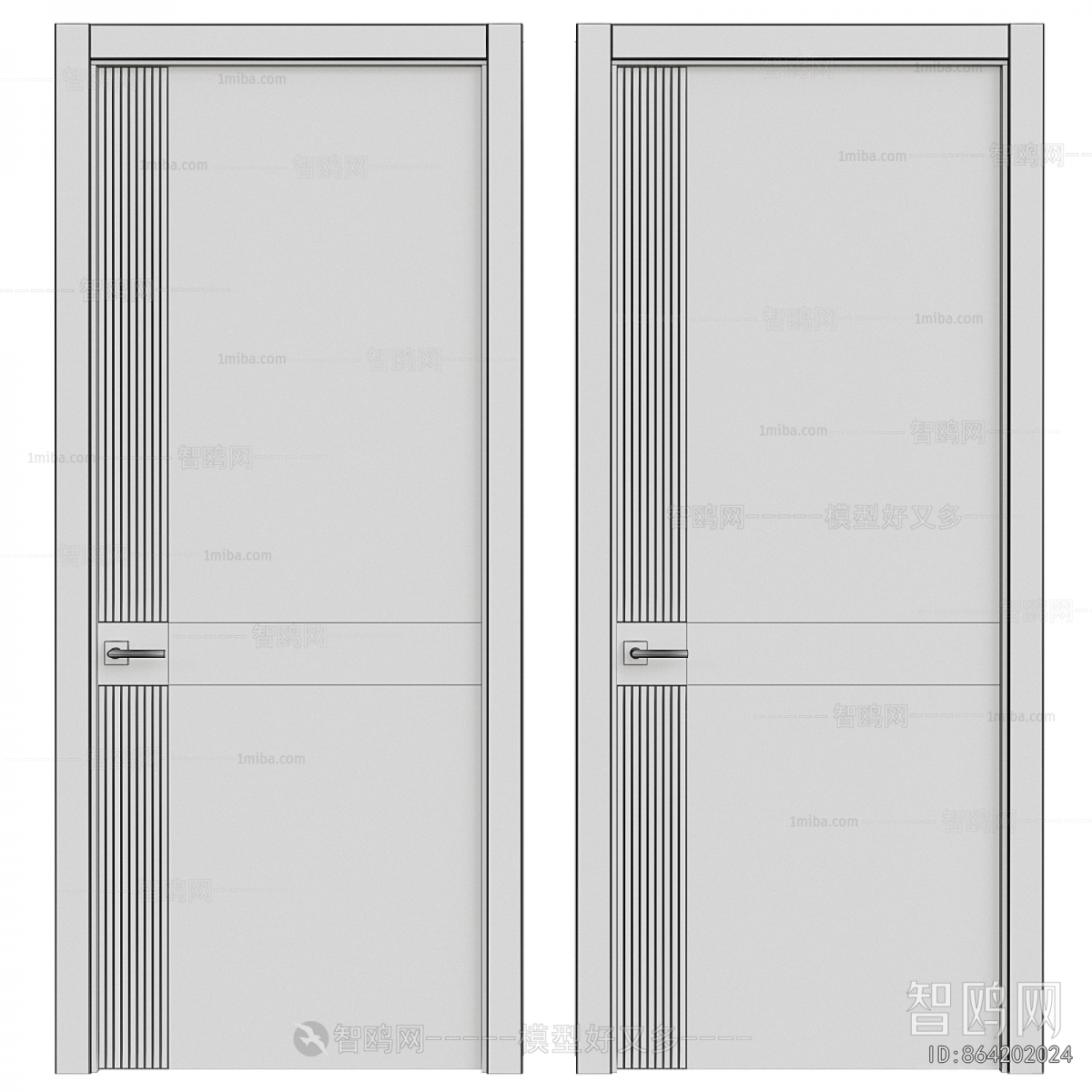 Modern Single Door