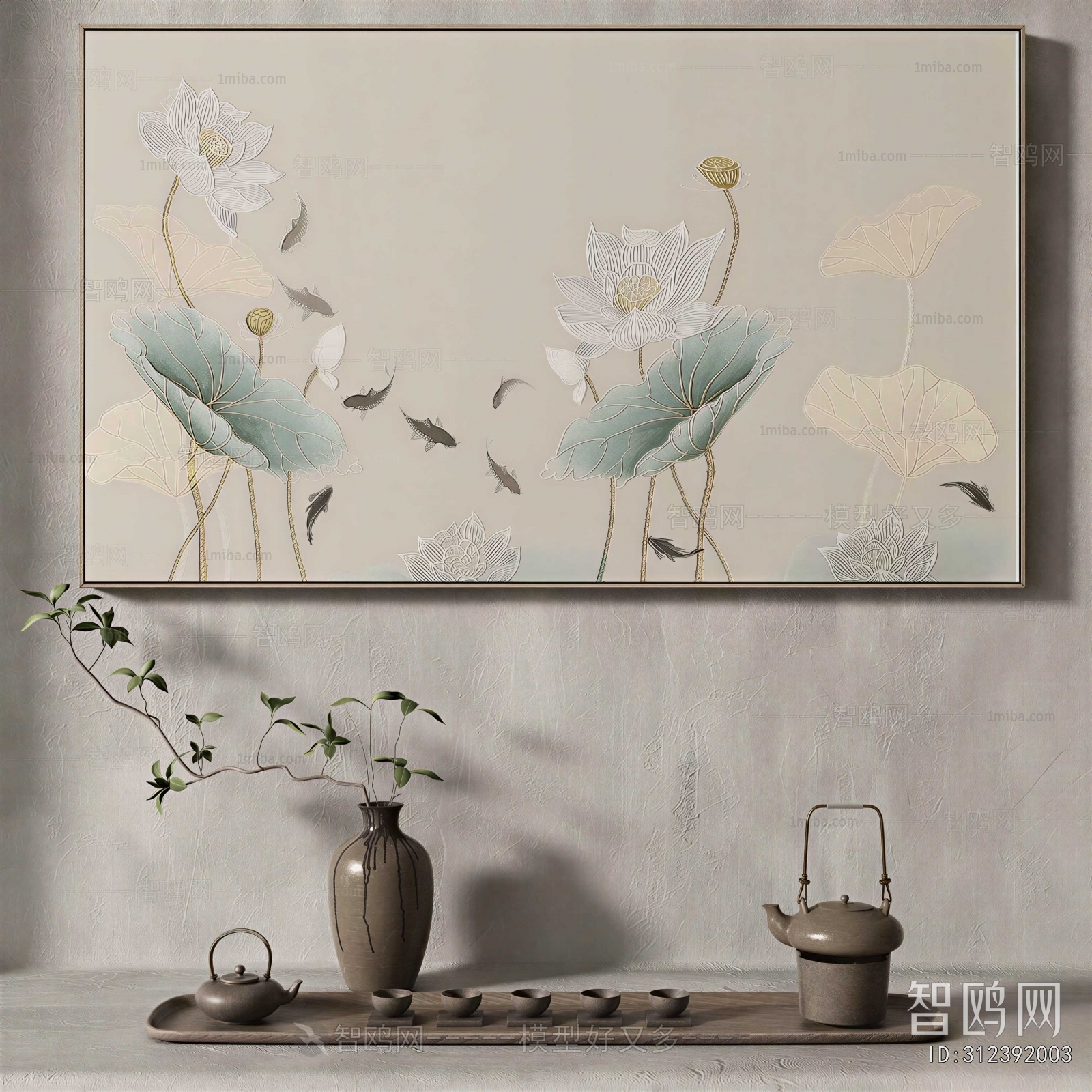 New Chinese Style Painting