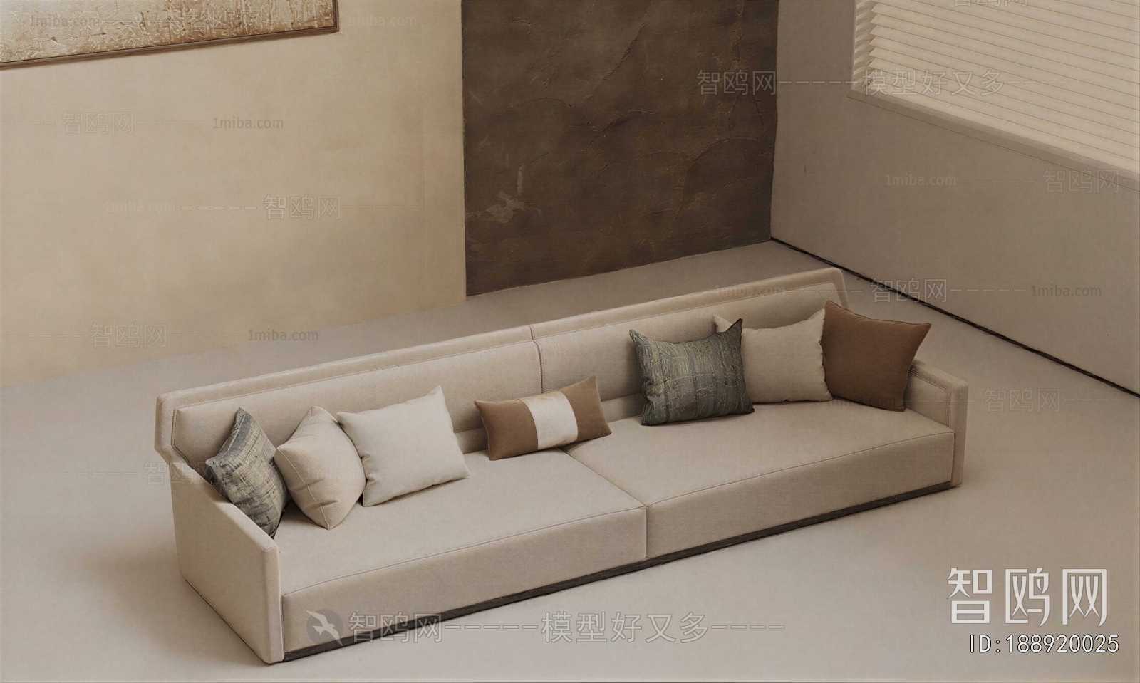 New Chinese Style Multi Person Sofa