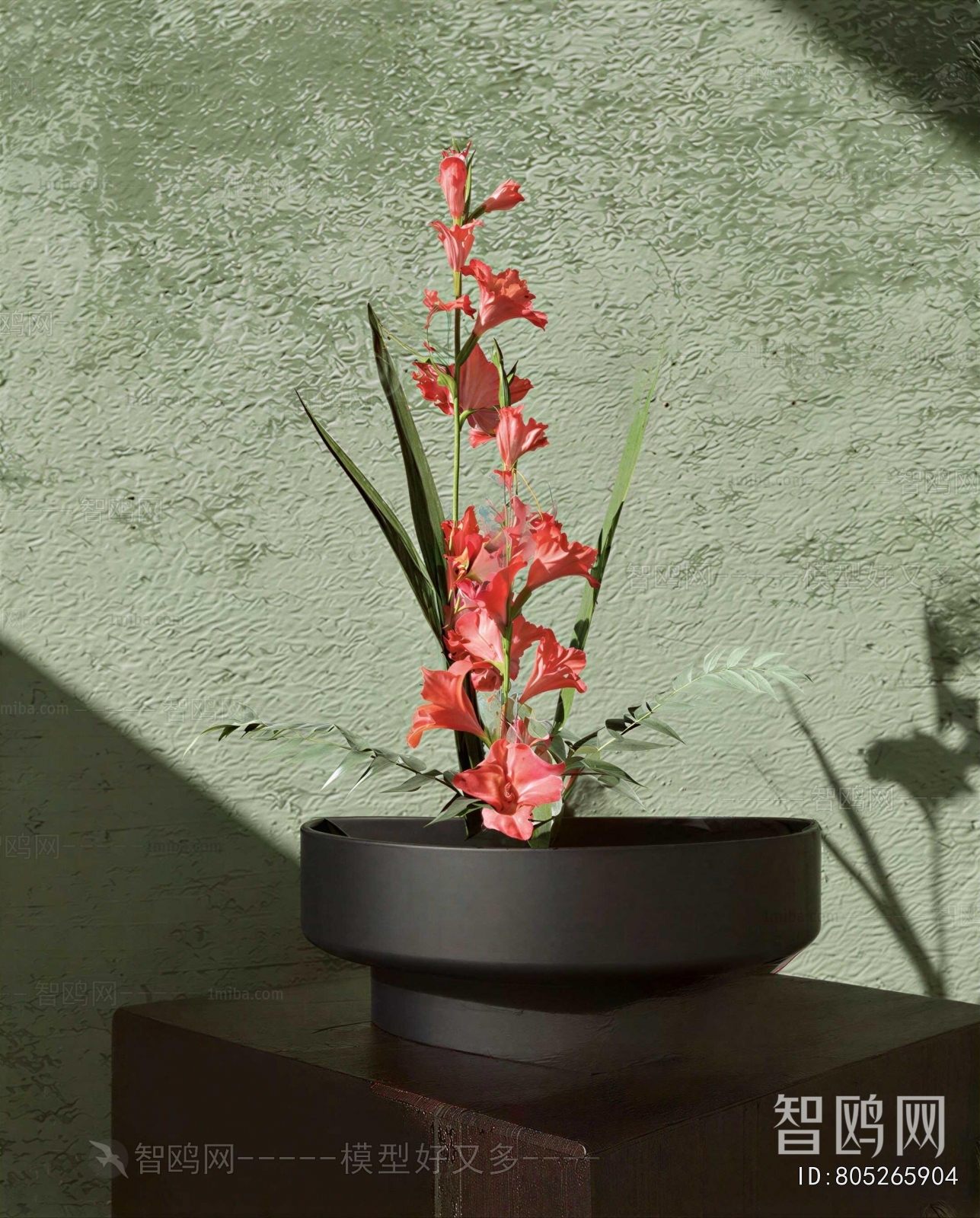 New Chinese Style Flower Arrangement