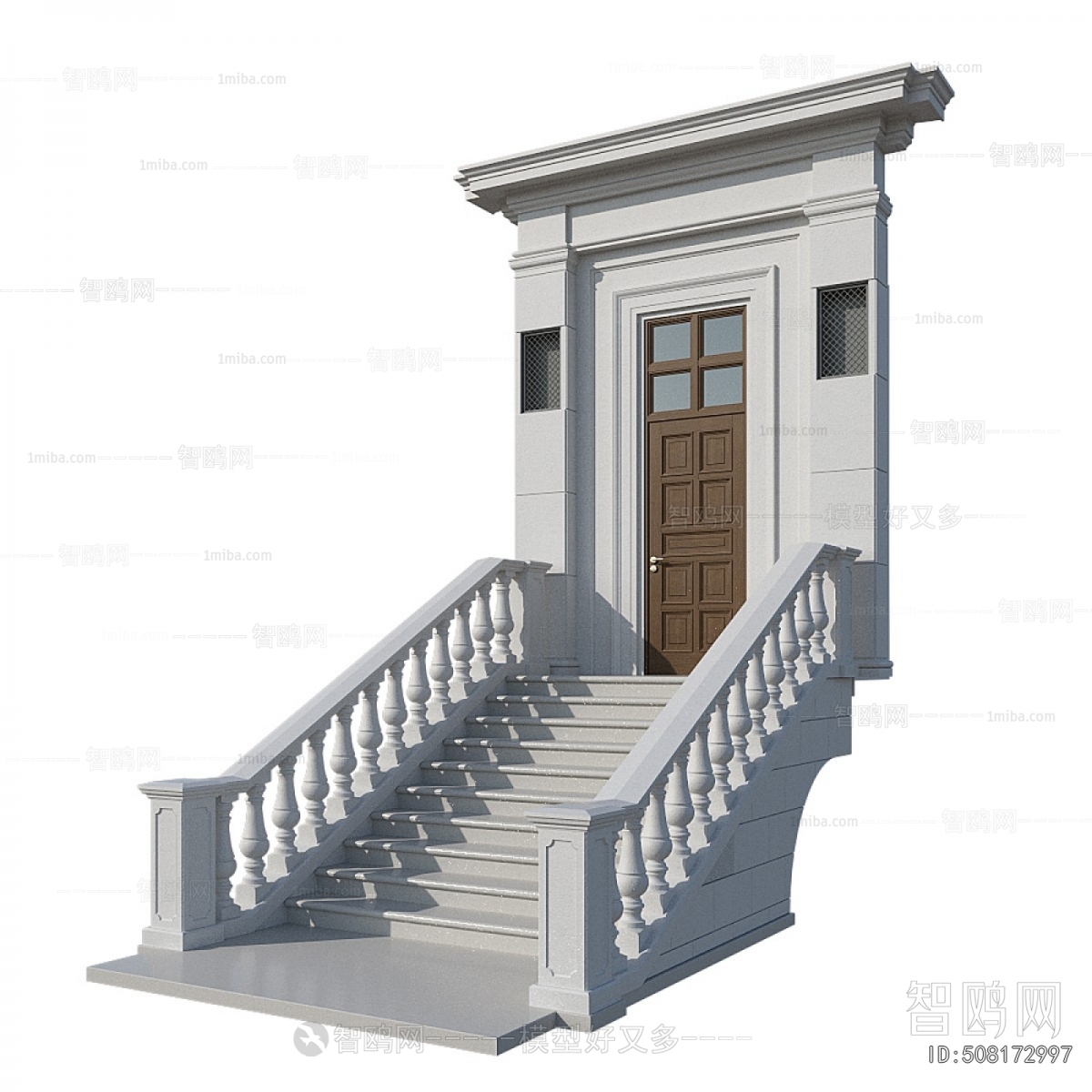 Simple European Style Building Component