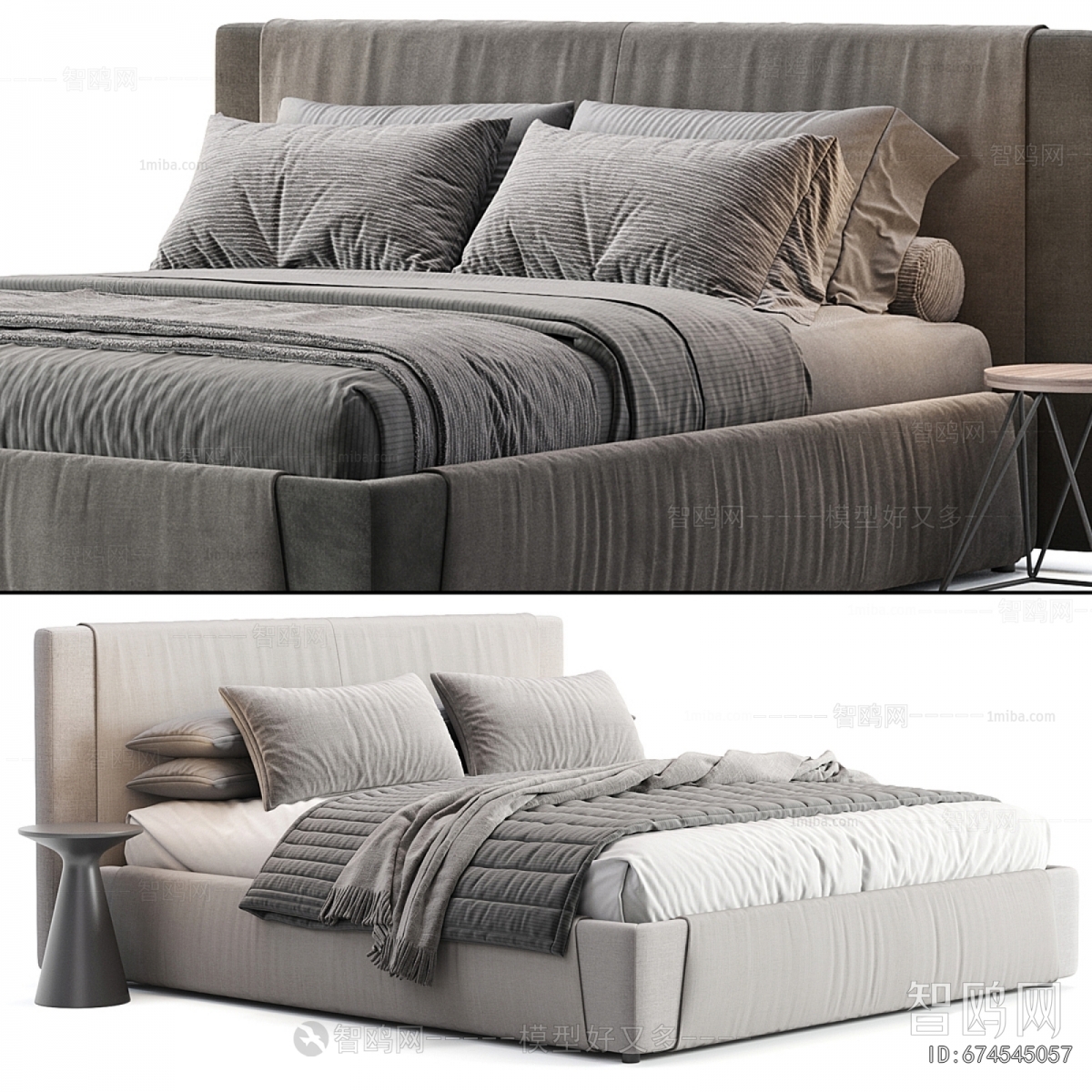 Modern Double Bed
