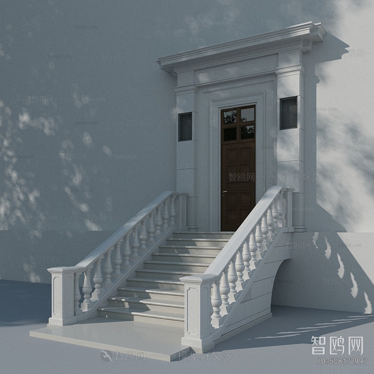 Simple European Style Building Component