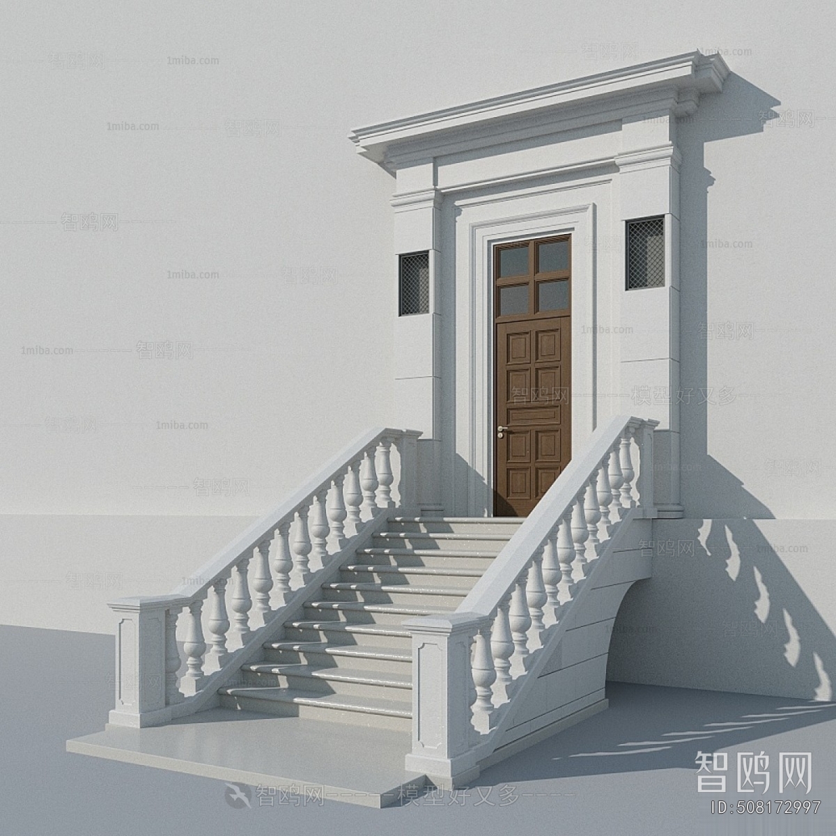 Simple European Style Building Component