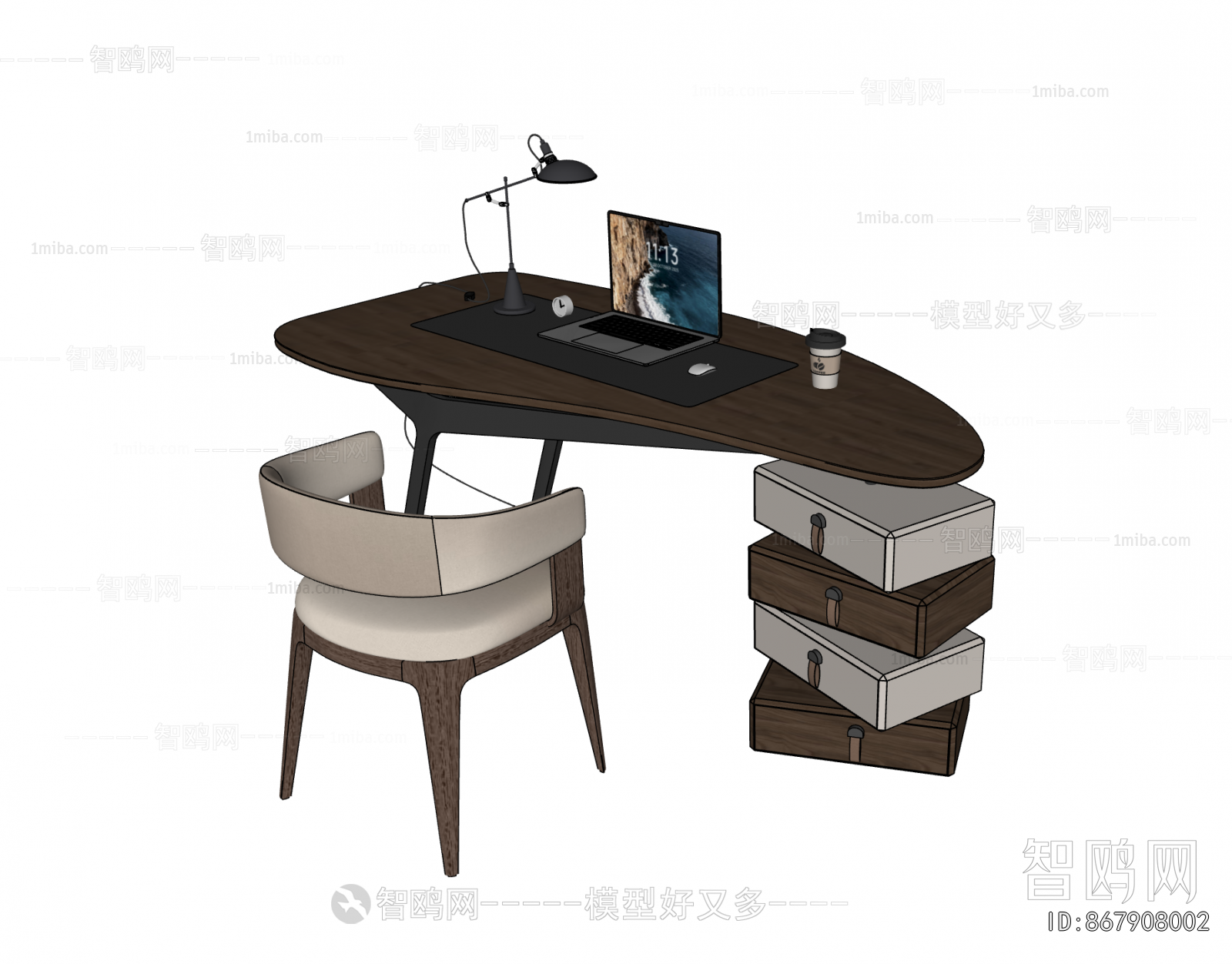 Modern Computer Desk And Chair