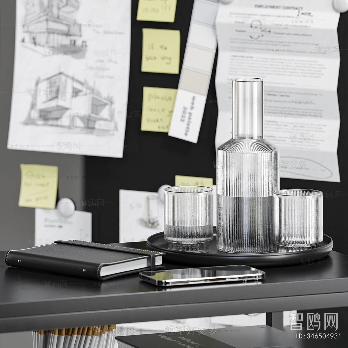 Modern Blackboard/whiteboard