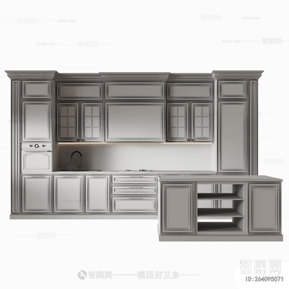 European Style Kitchen Cabinet