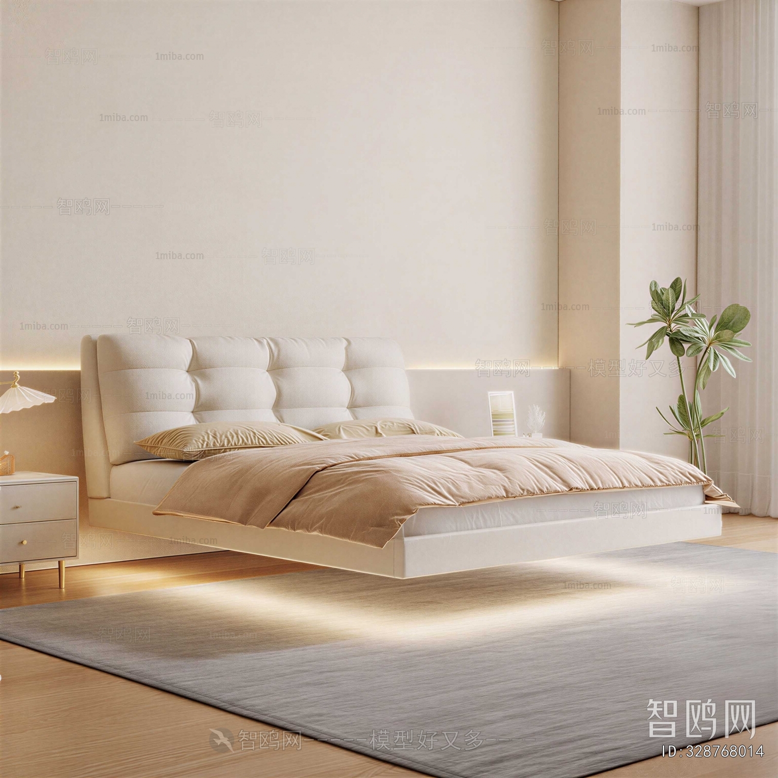 Modern Double Bed
