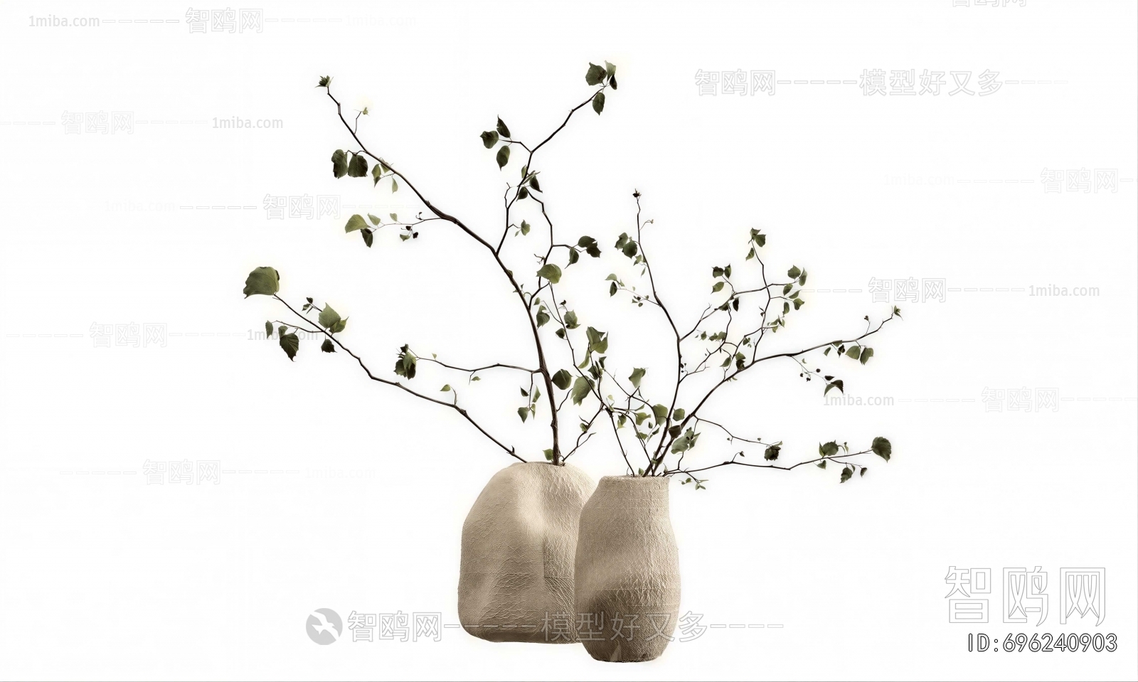 Modern Aquatic Green Plant