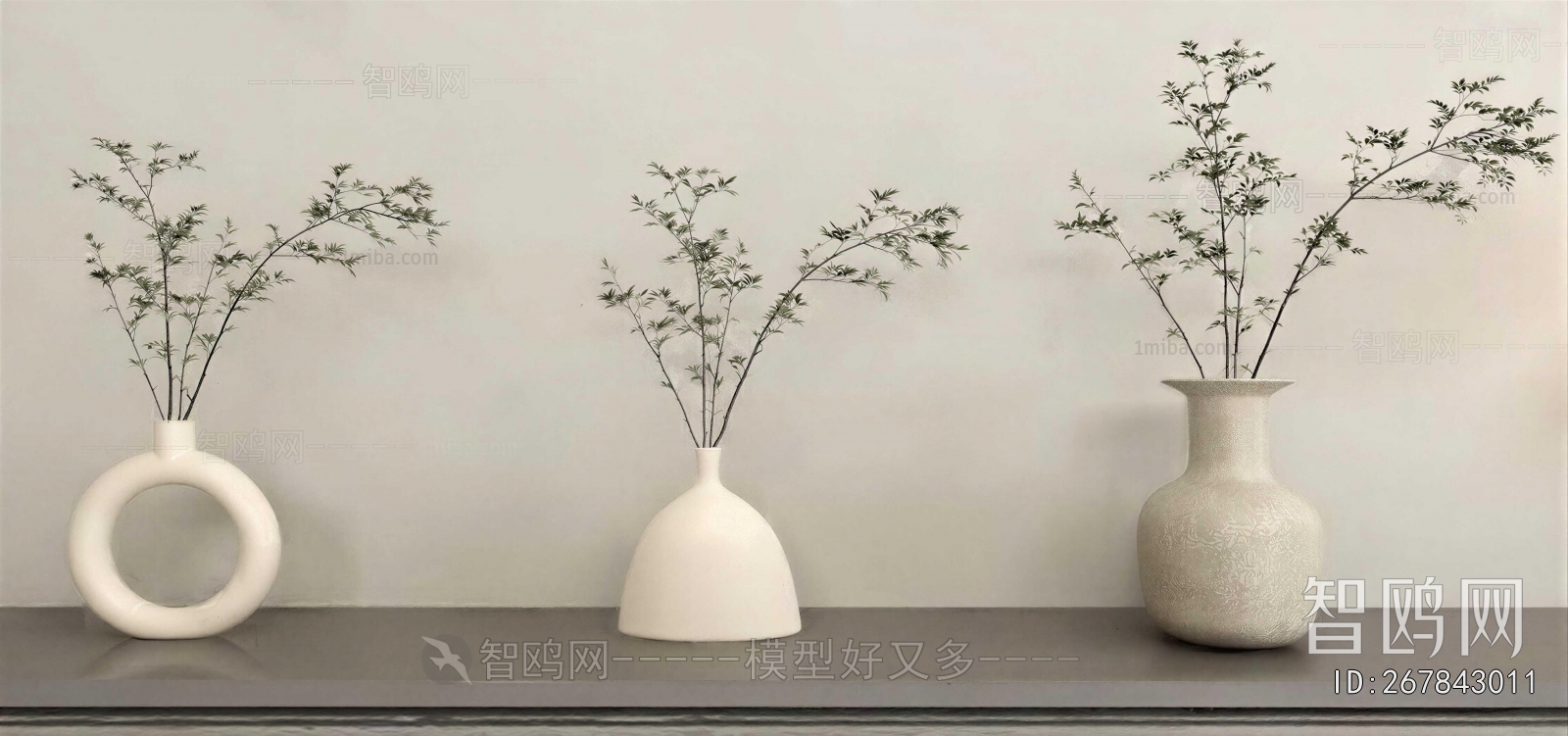 Modern Aquatic Green Plant