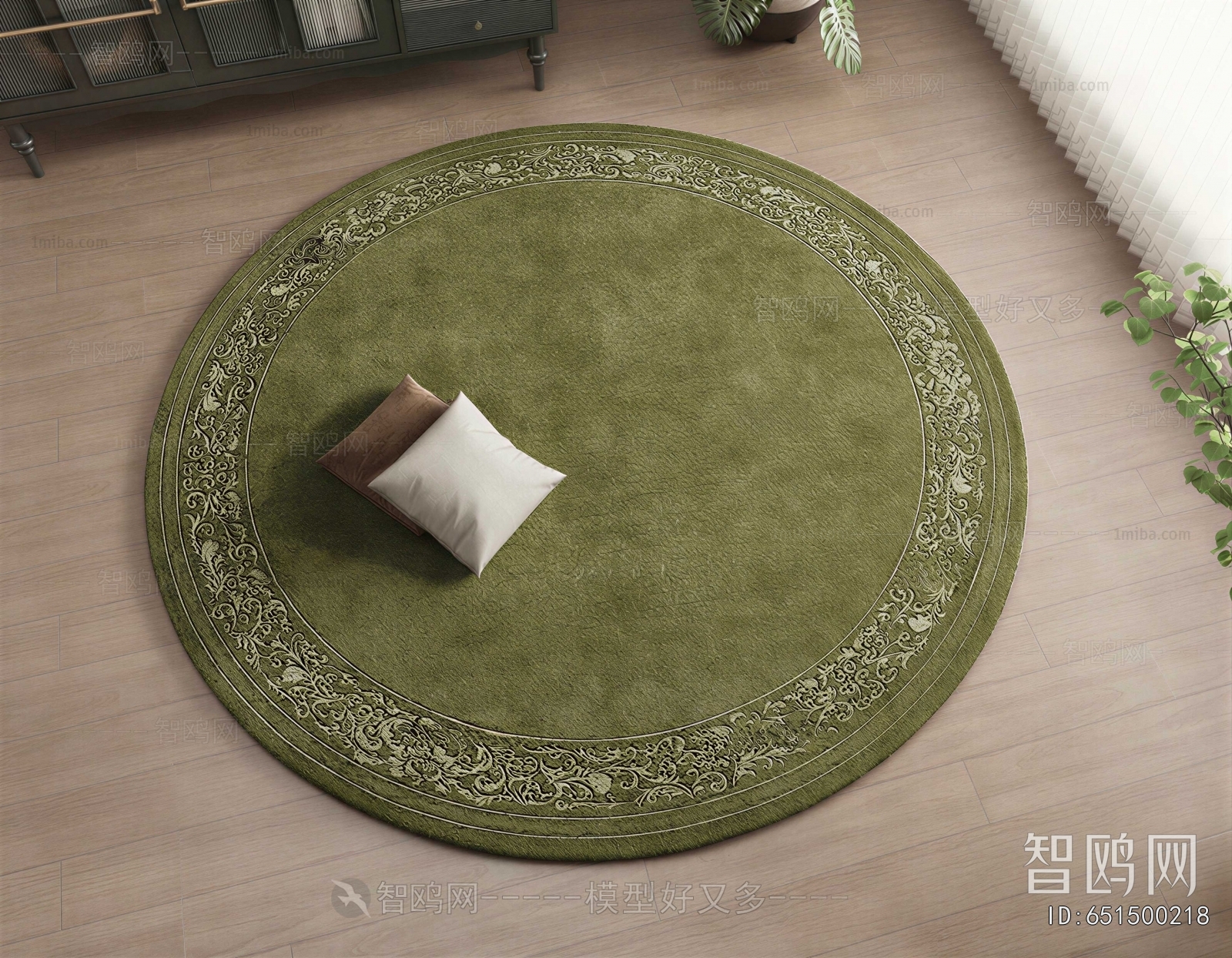 Modern Circular Carpet