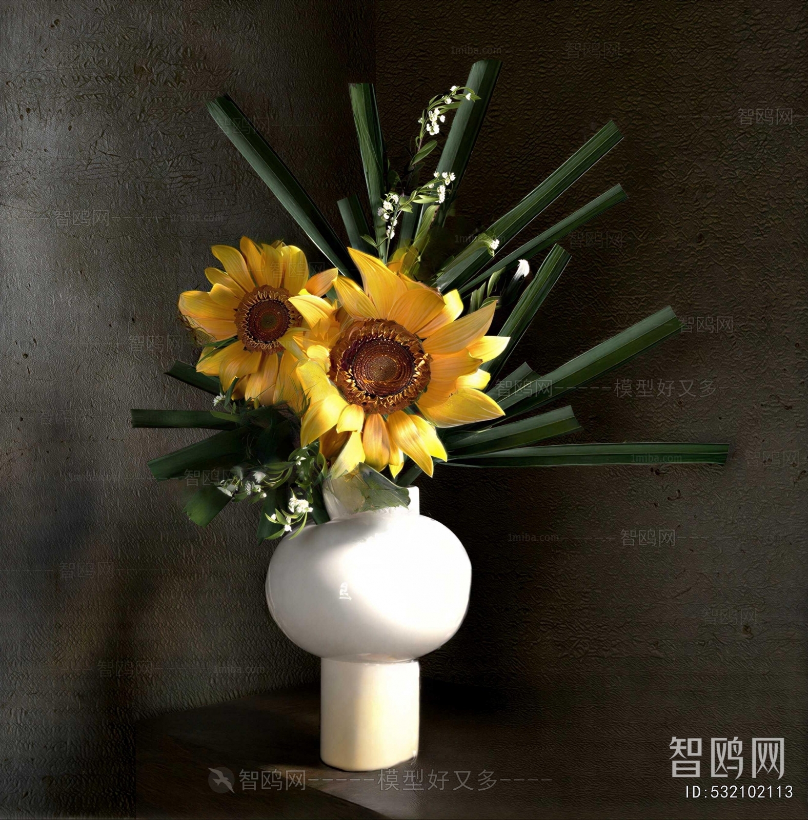 Modern Flower Arrangement