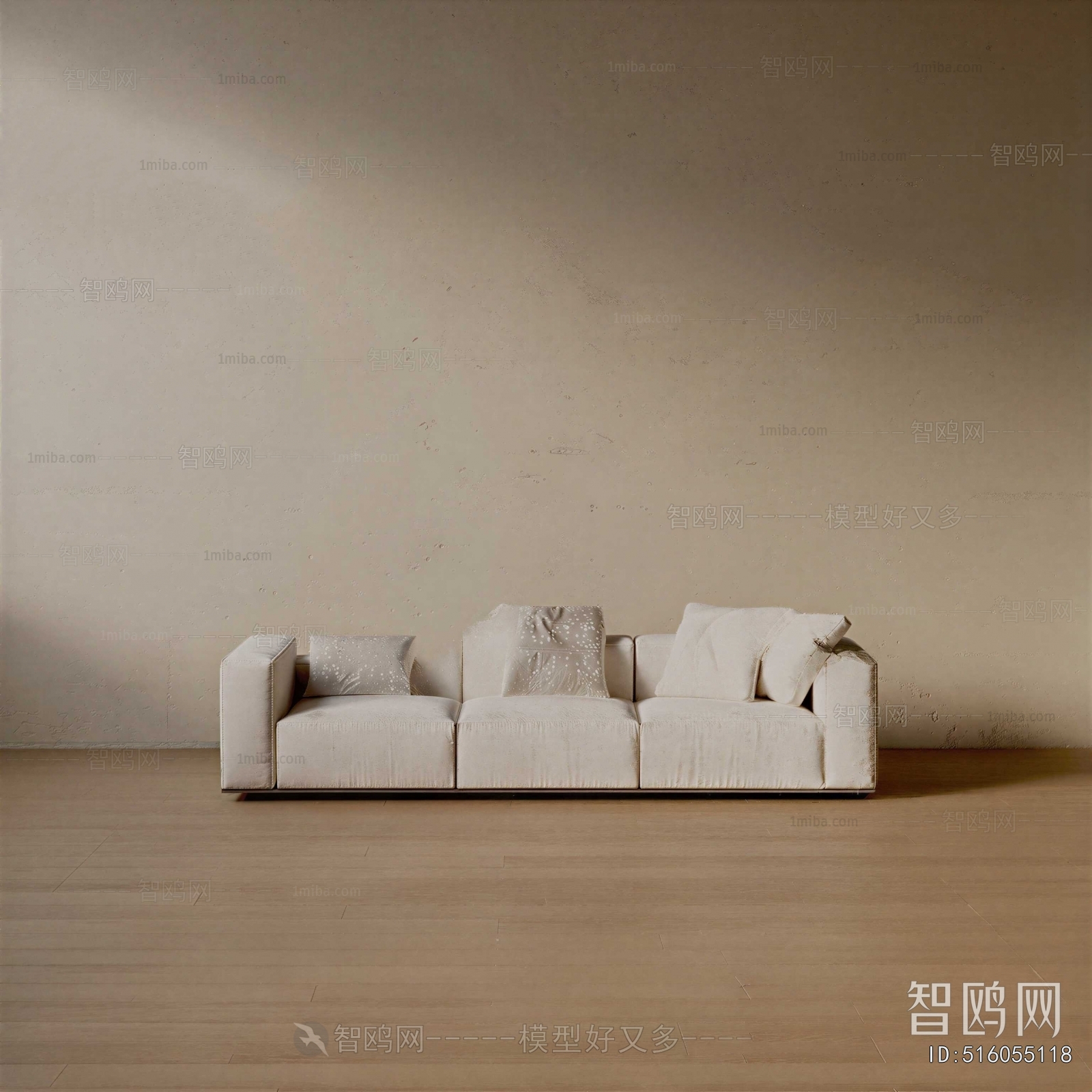 Modern Three-seat Sofa