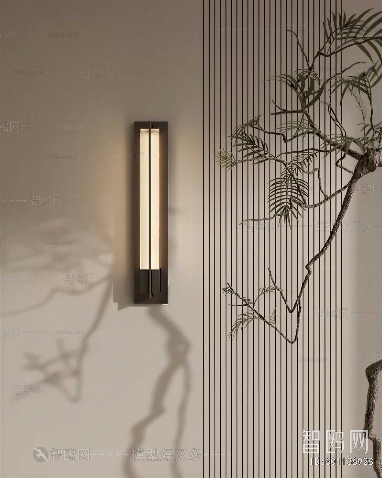 New Chinese Style Wall Lamp