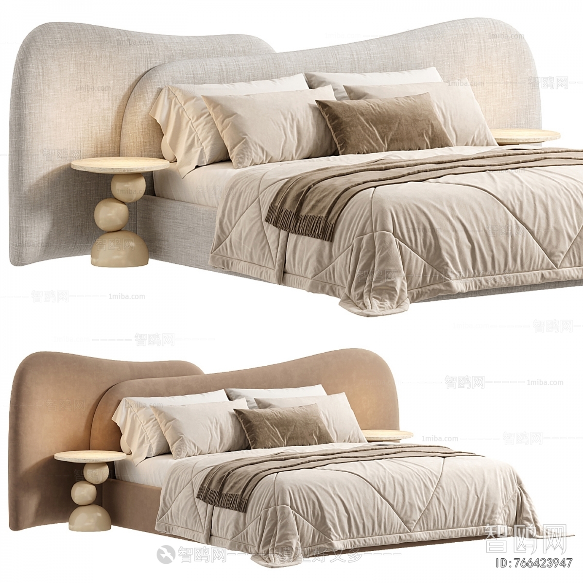 Modern Double Bed