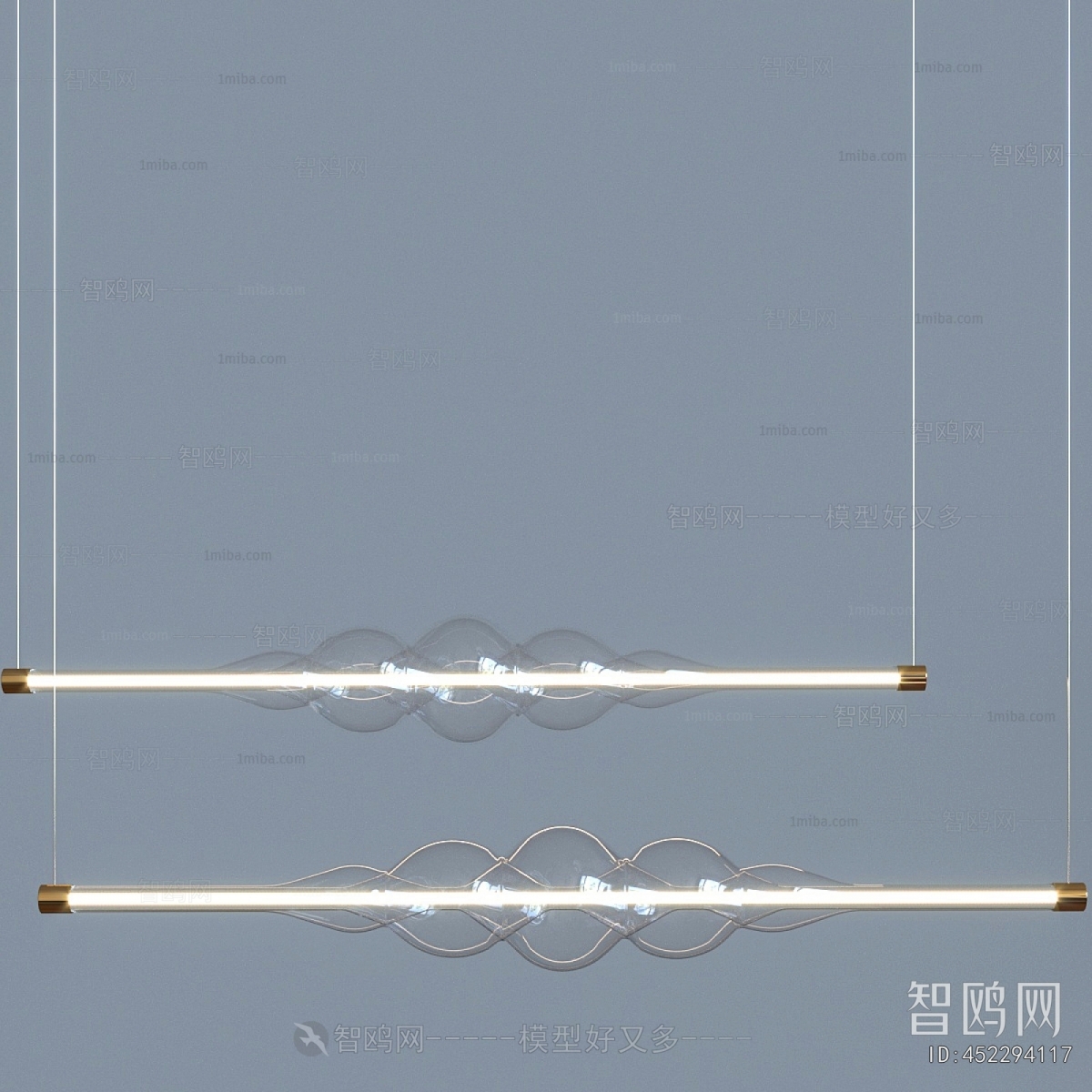 Modern Long Chandelier