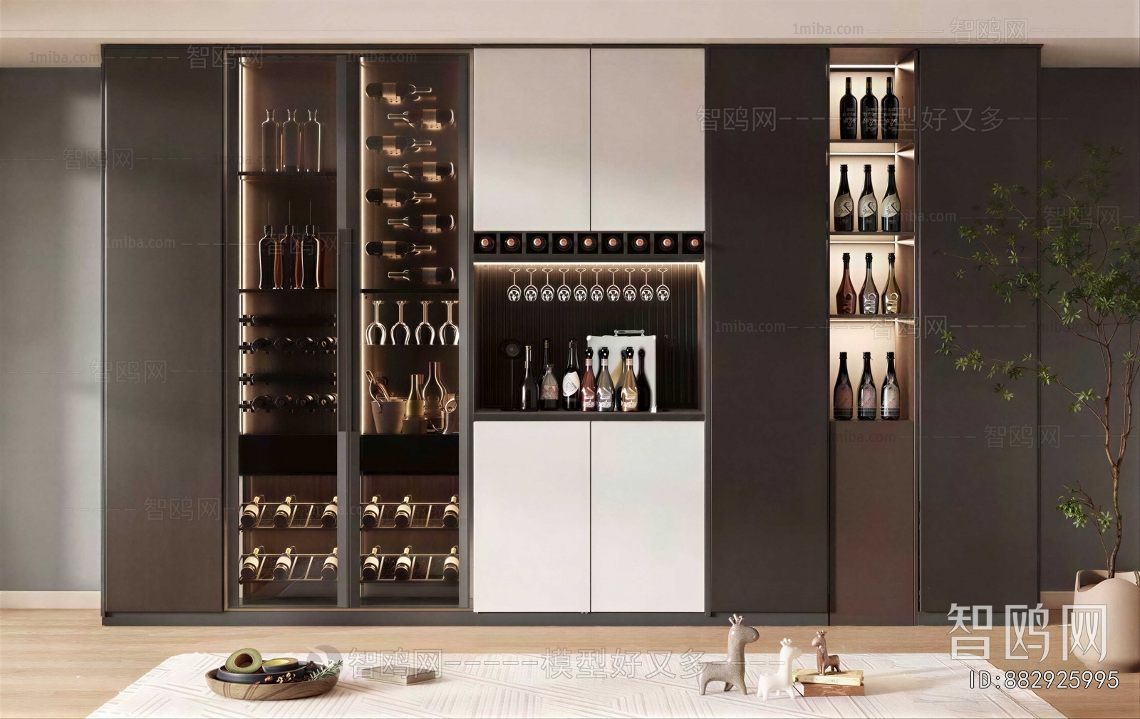 Modern Wine Cabinet