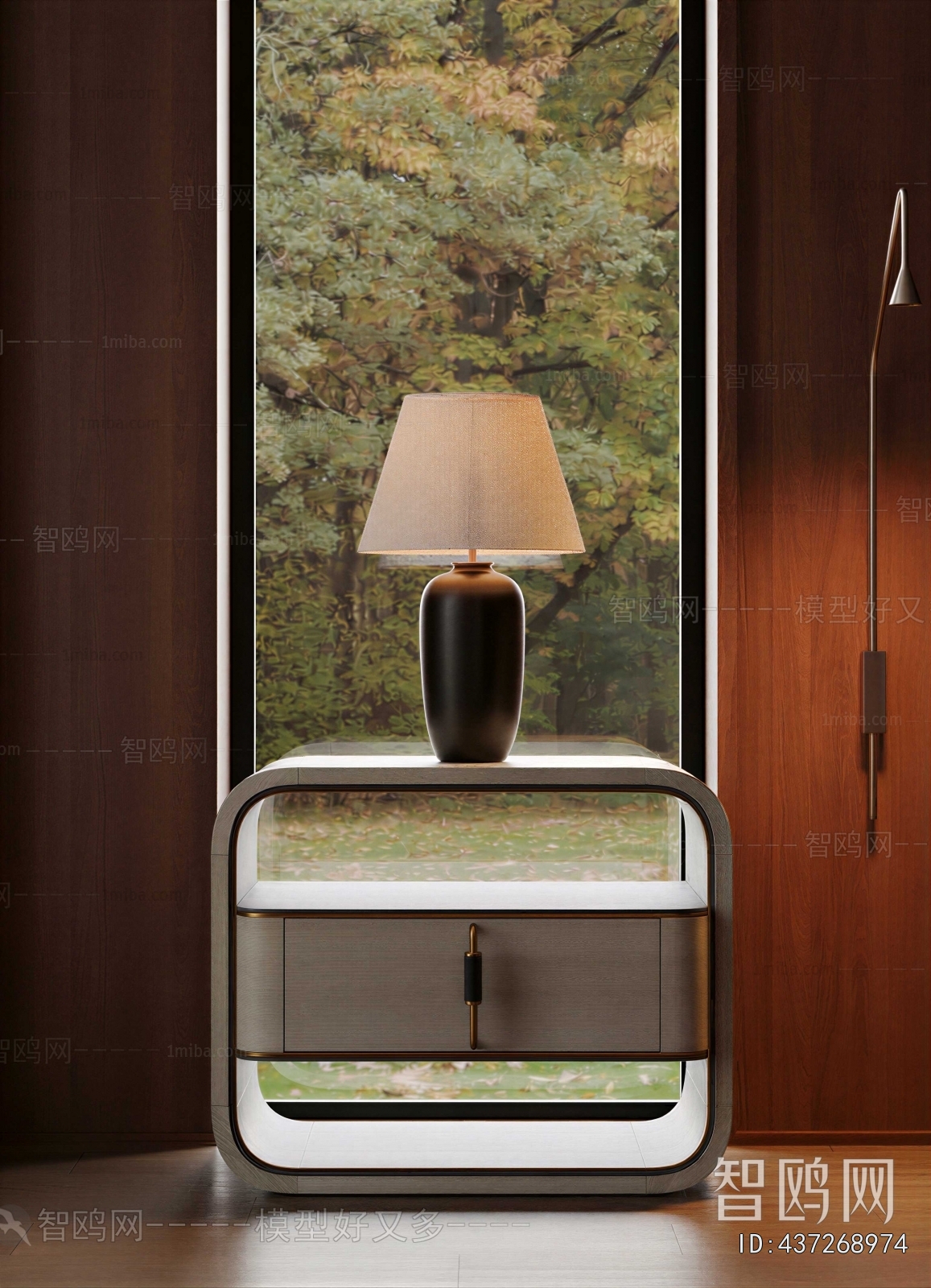 Modern Bedside Cupboard