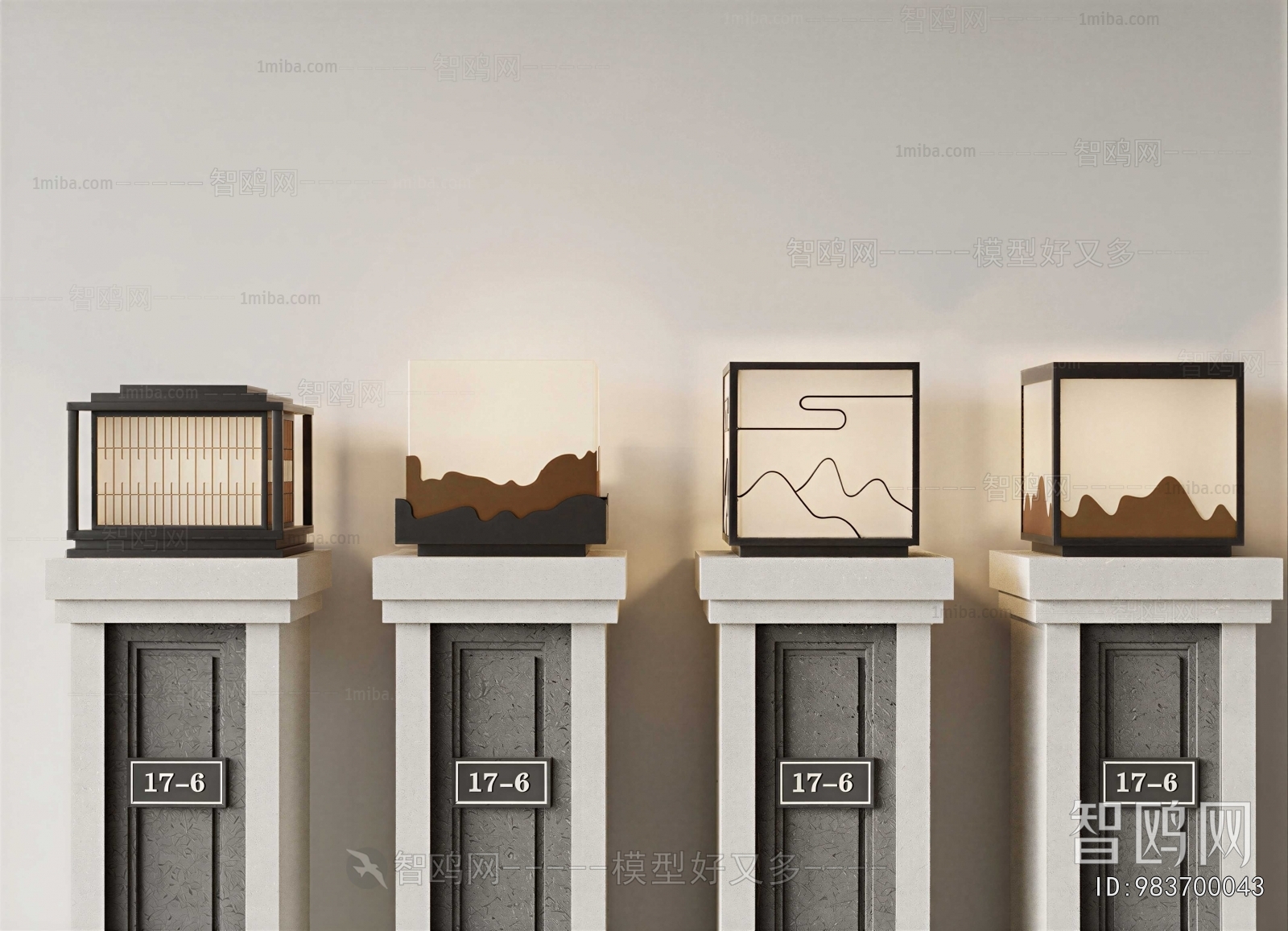 New Chinese Style Outdoor Light