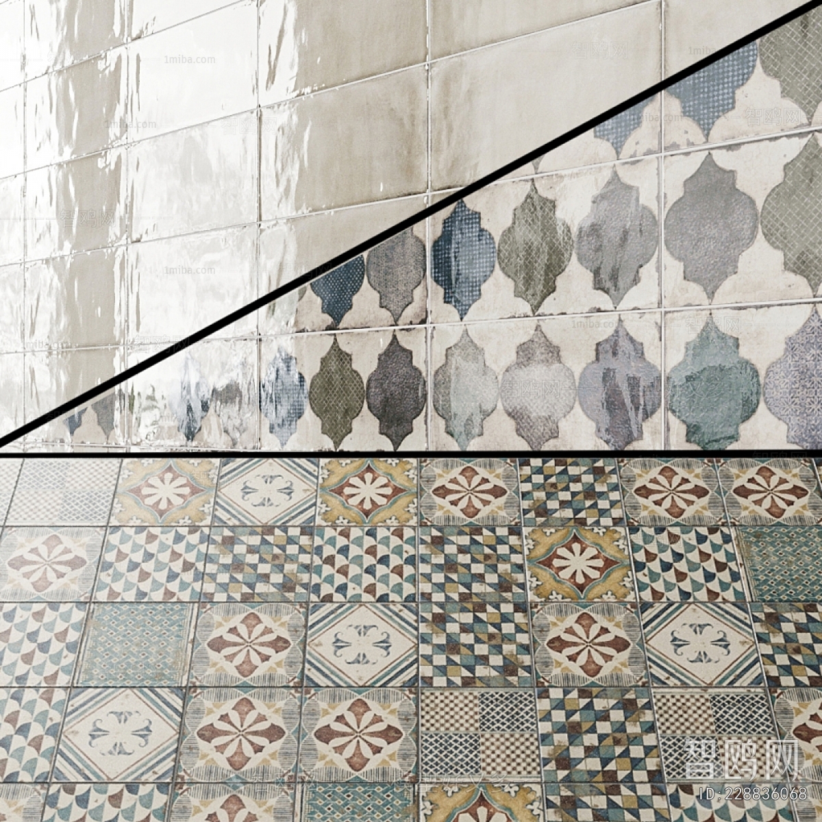 European Style Wall/floor/ceiling