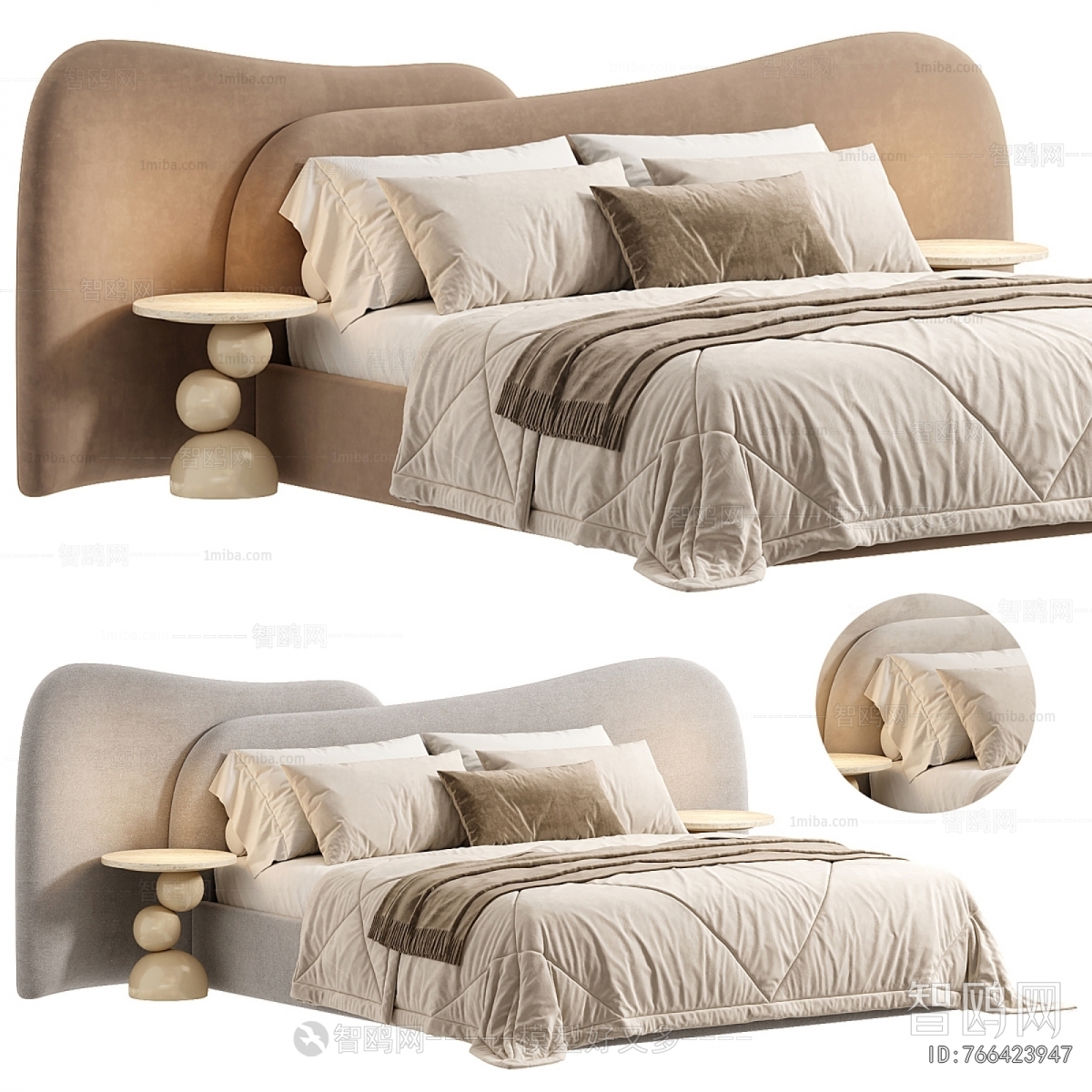Modern Double Bed