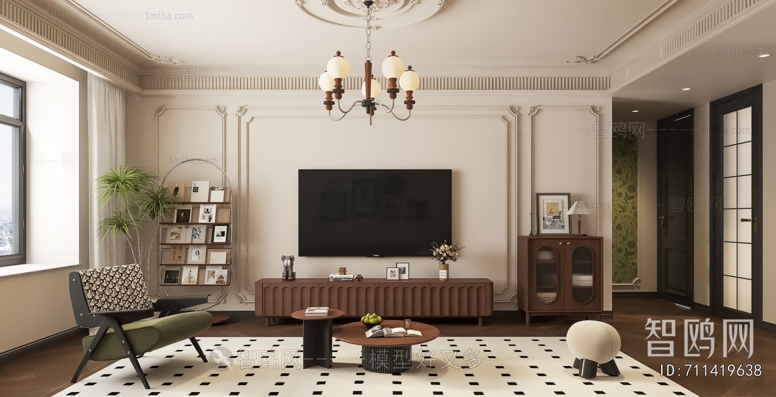 French Style A Living Room