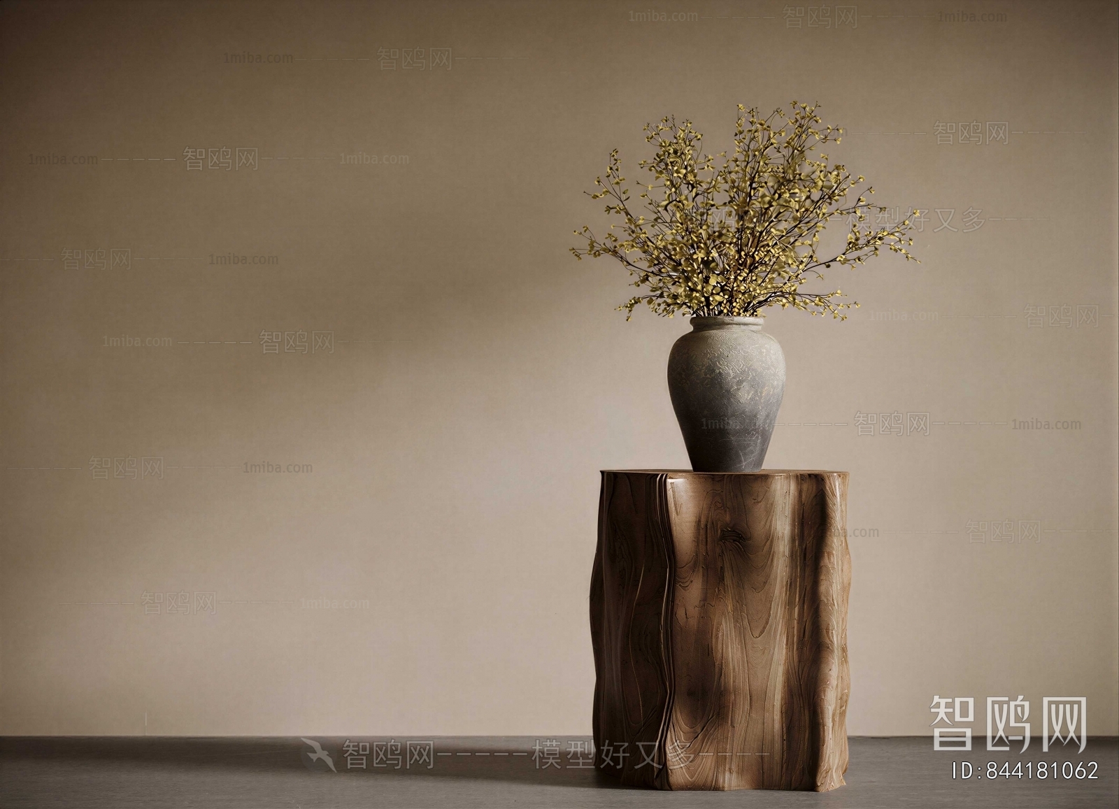 Wabi-sabi Style Dried Branch