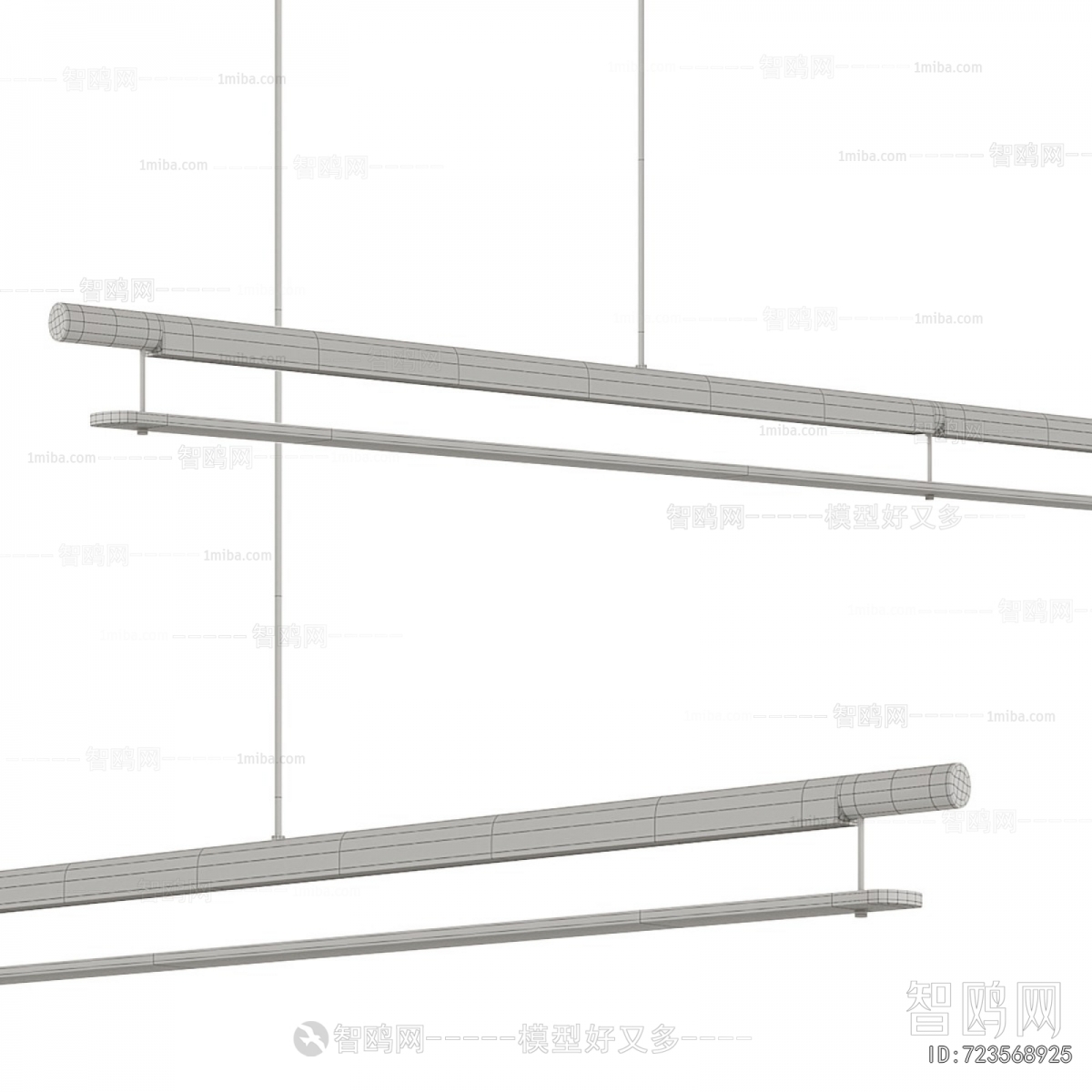 Modern Long Chandelier