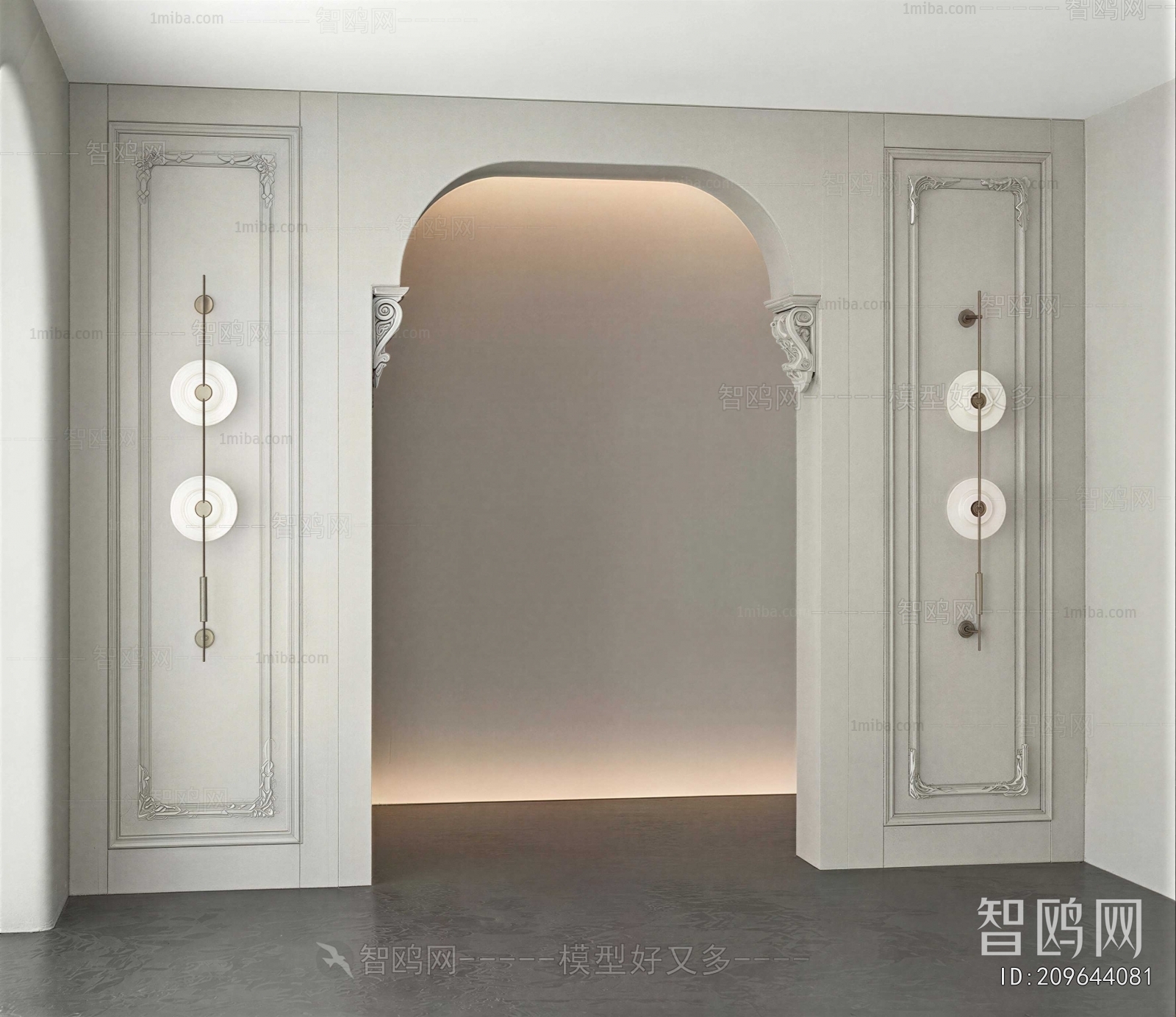 European Style Hallway