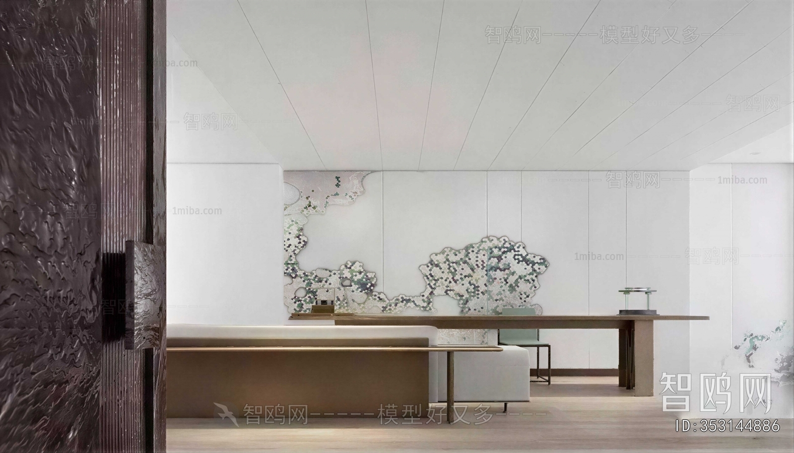 New Chinese Style Study Space