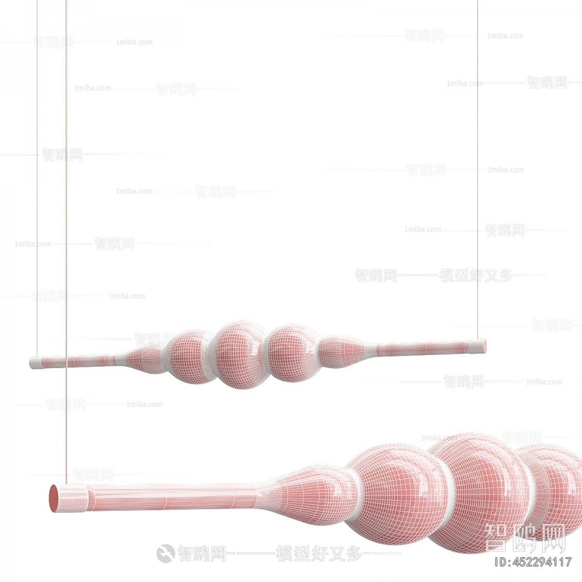 Modern Long Chandelier