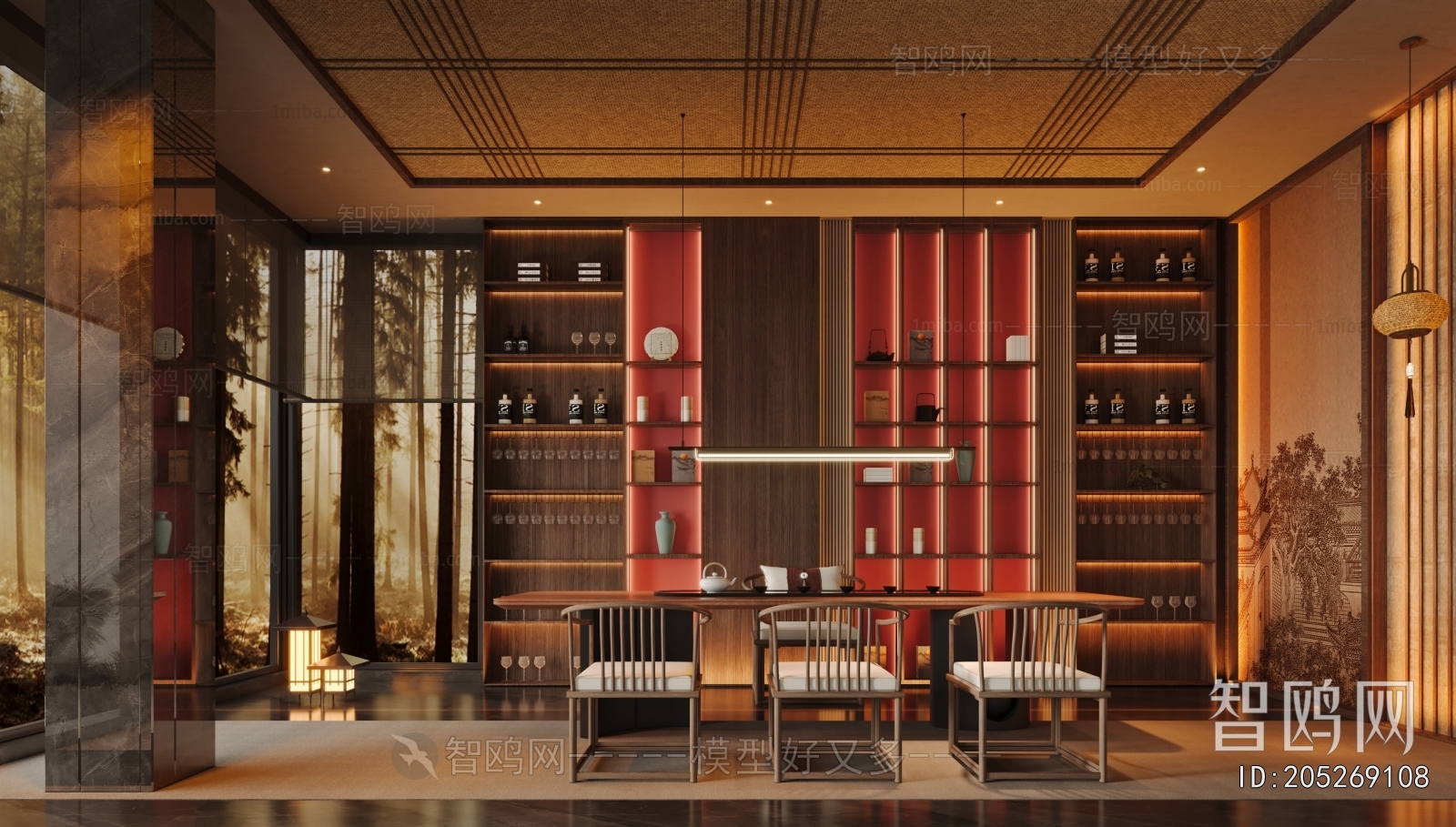 New Chinese Style Tea House