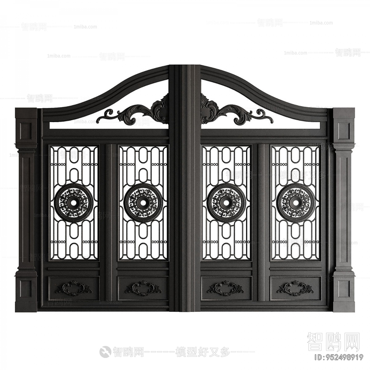 Simple European Style Gate