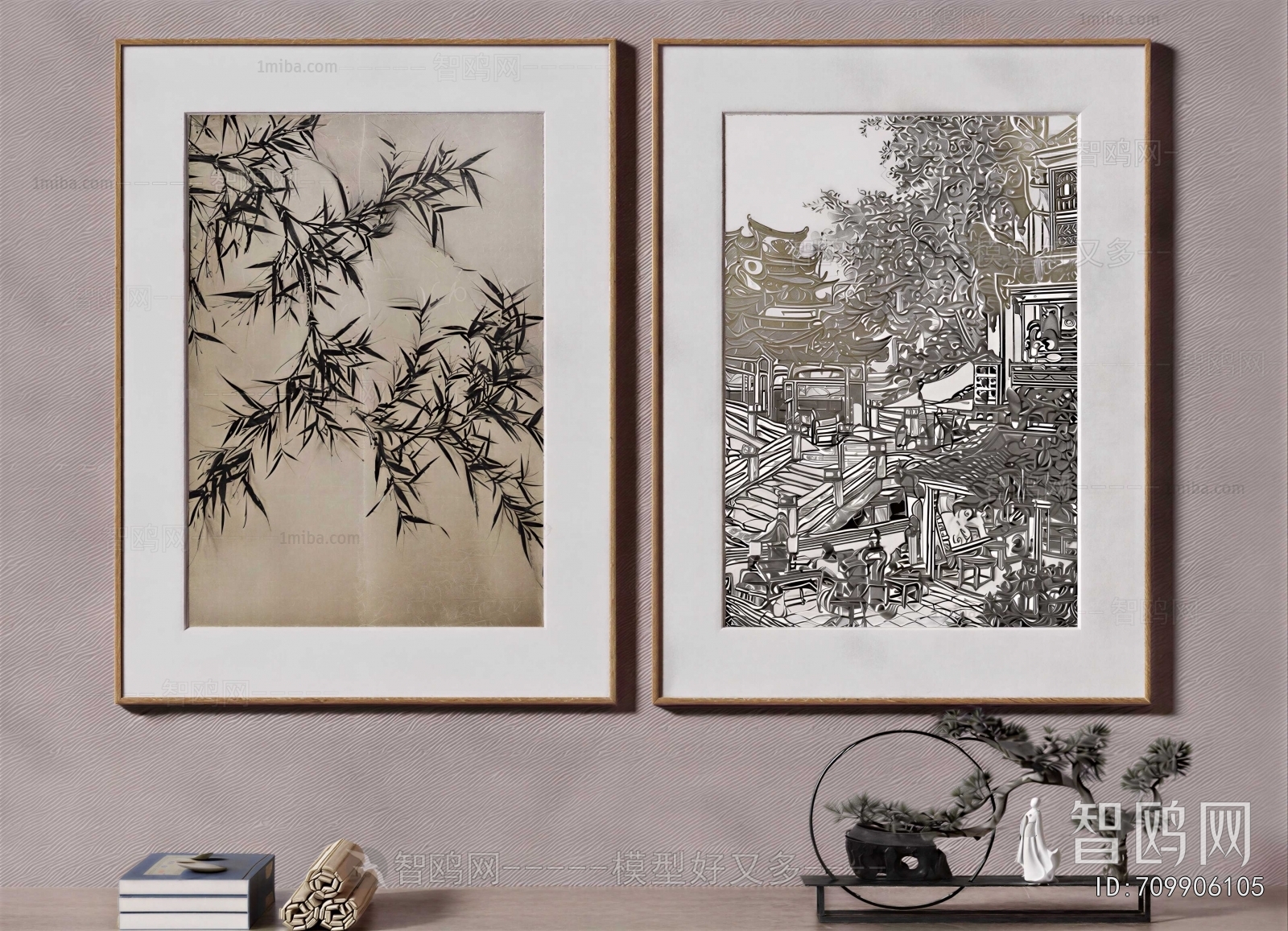 New Chinese Style Painting